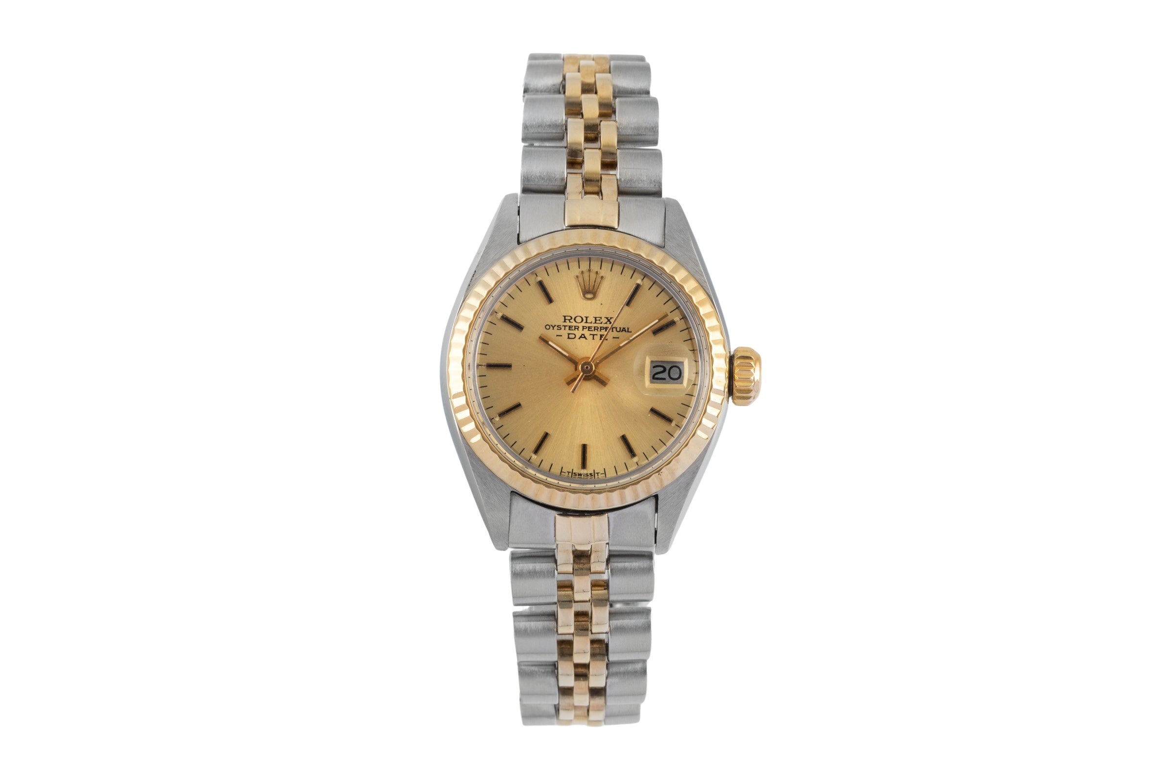 Rolex Lady Date Edelstahl / Gelbgold Automatik Damenuhr Ref. 6917 Klassiker [2604203]