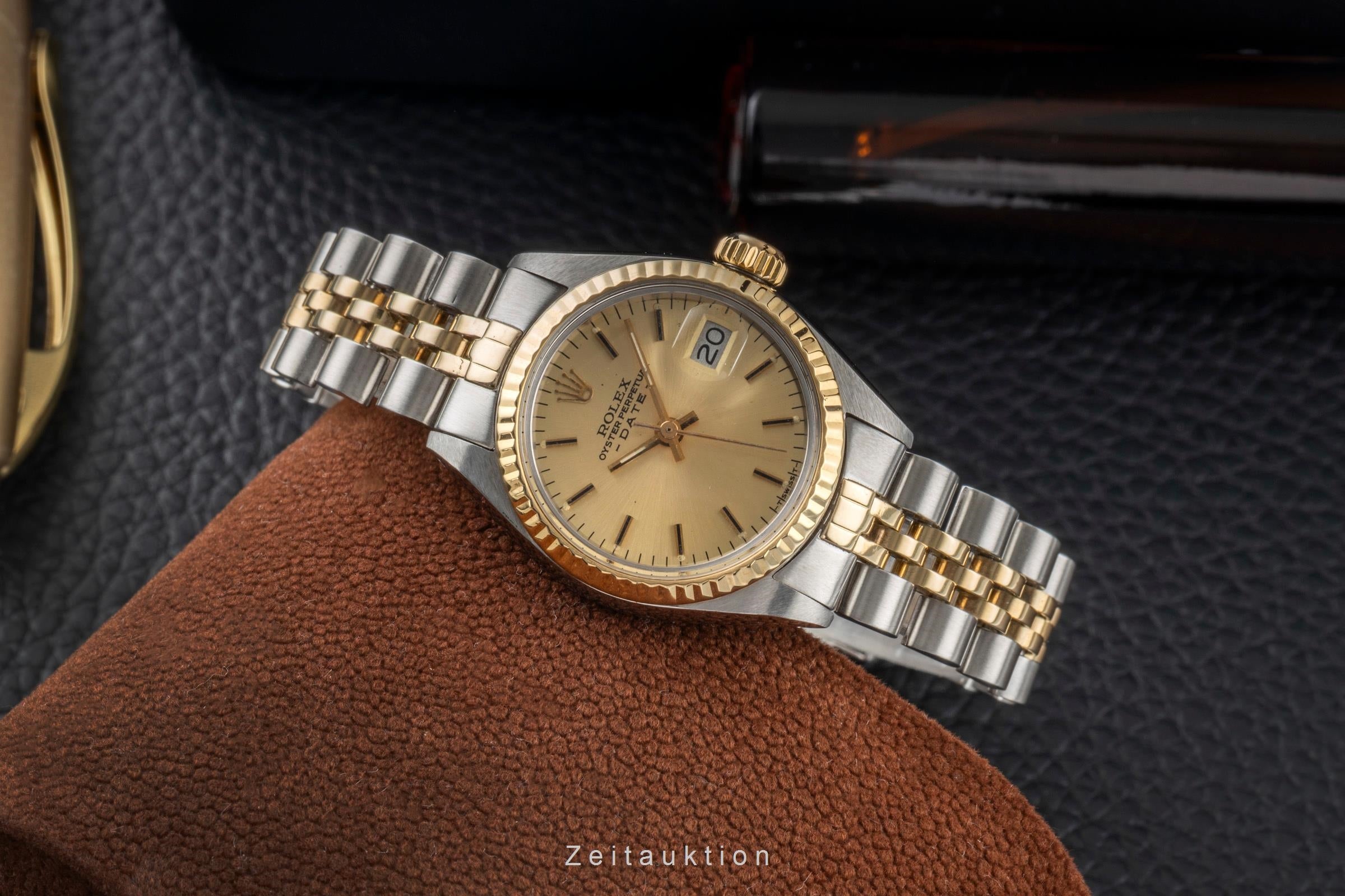 Rolex Lady Date Edelstahl / Gelbgold Automatik Damenuhr Ref. 6917 Klassiker [2604203]