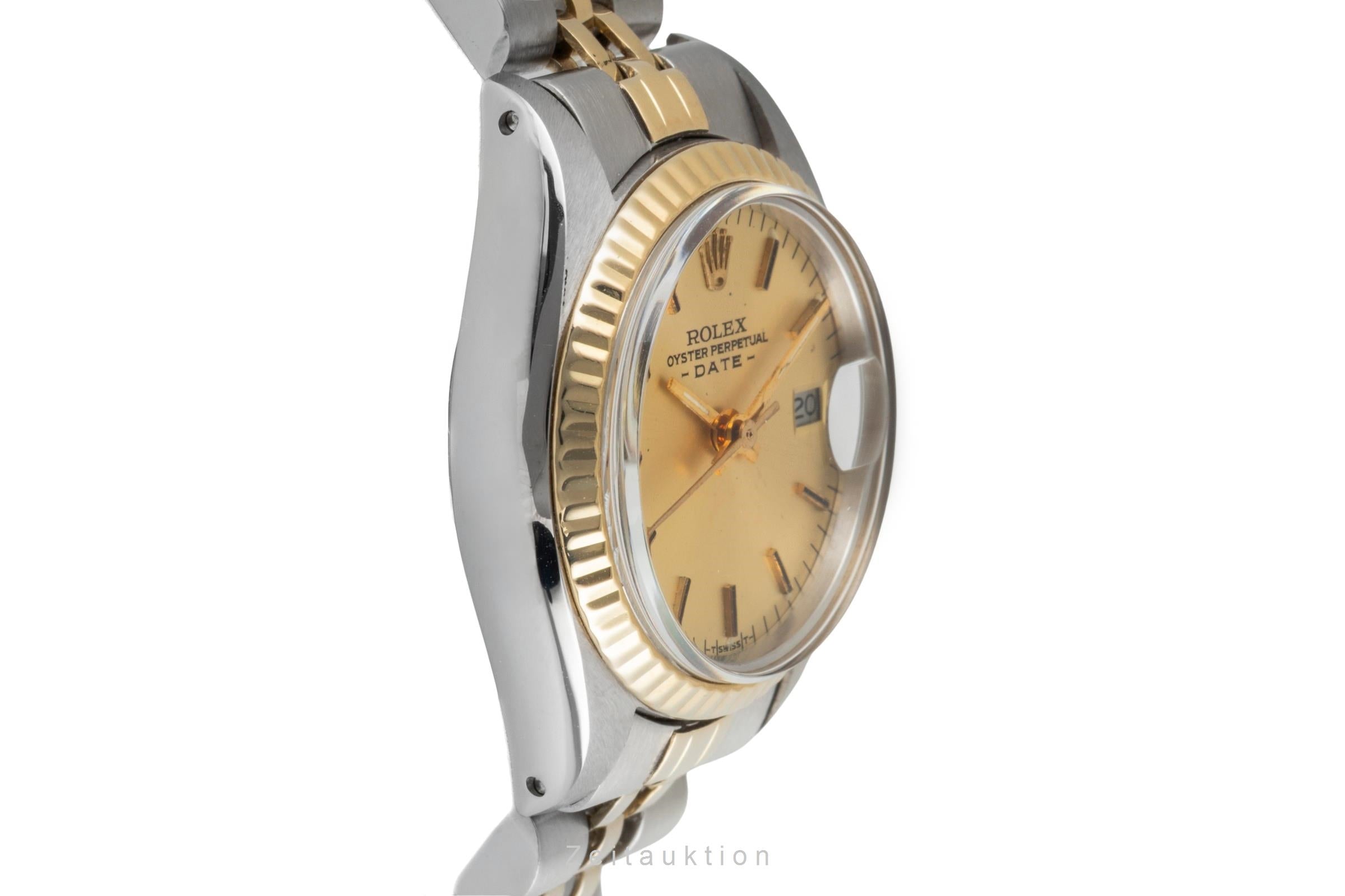 Rolex Lady Date Edelstahl / Gelbgold Automatik Damenuhr Ref. 6917 Klassiker [2604203]
