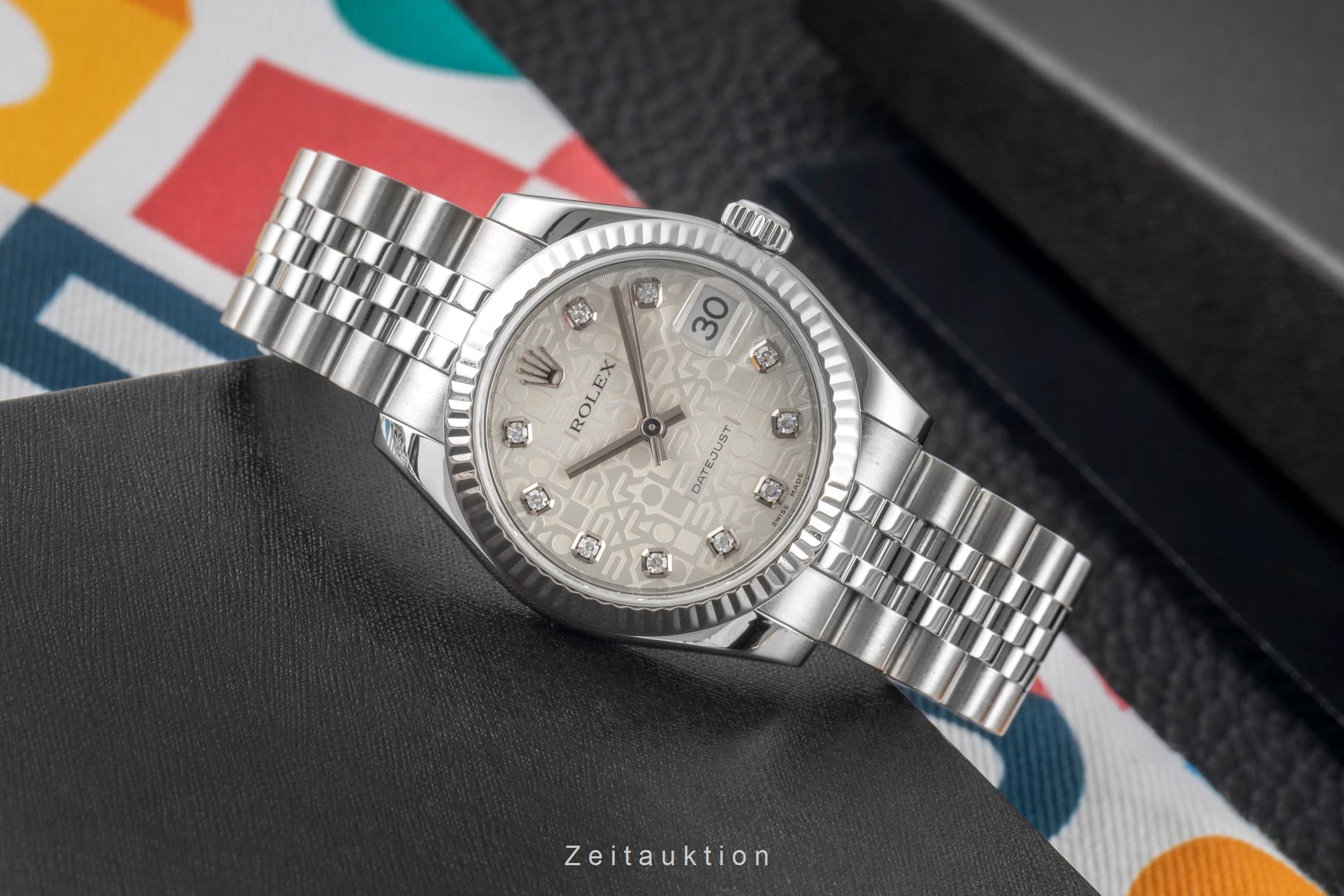 Rolex Datejust acero / oro blanco automático reloj para damas  178274  [2604205]
