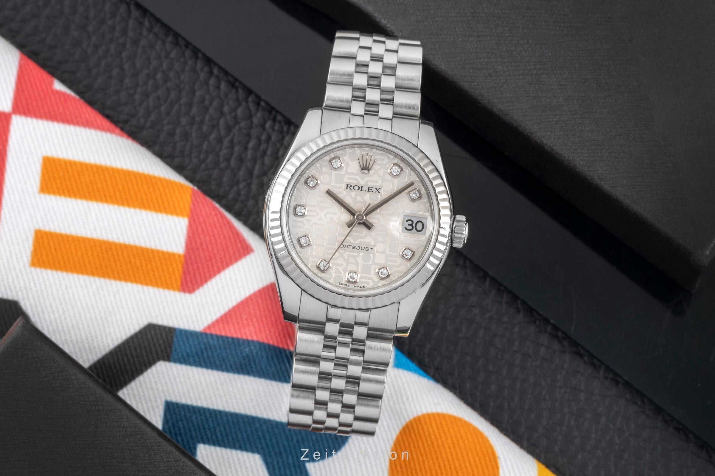 Rolex Datejust acero / oro blanco automático reloj para damas  178274  [2604205]