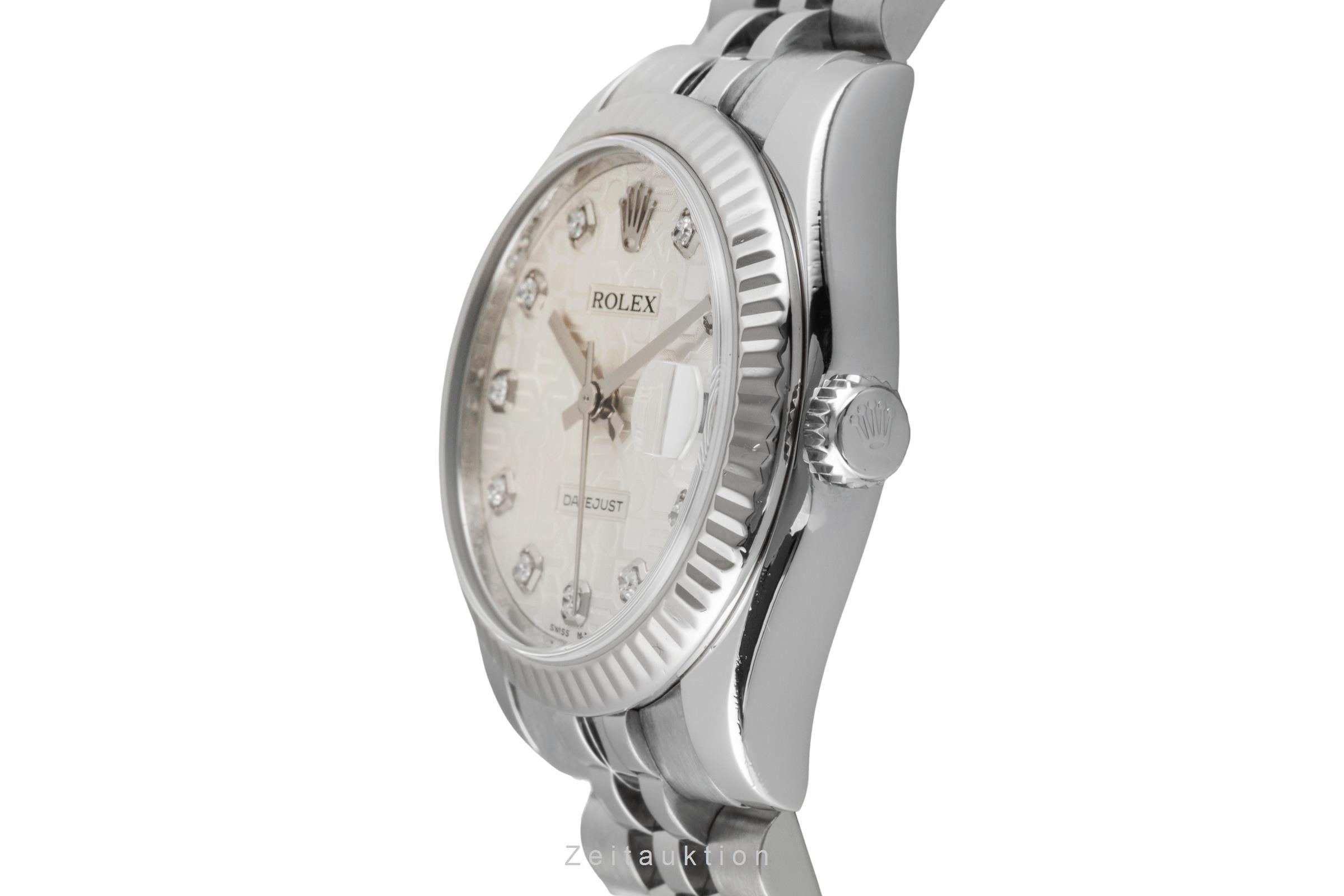 Rolex Datejust acero / oro blanco automático reloj para damas  178274  [2604205]