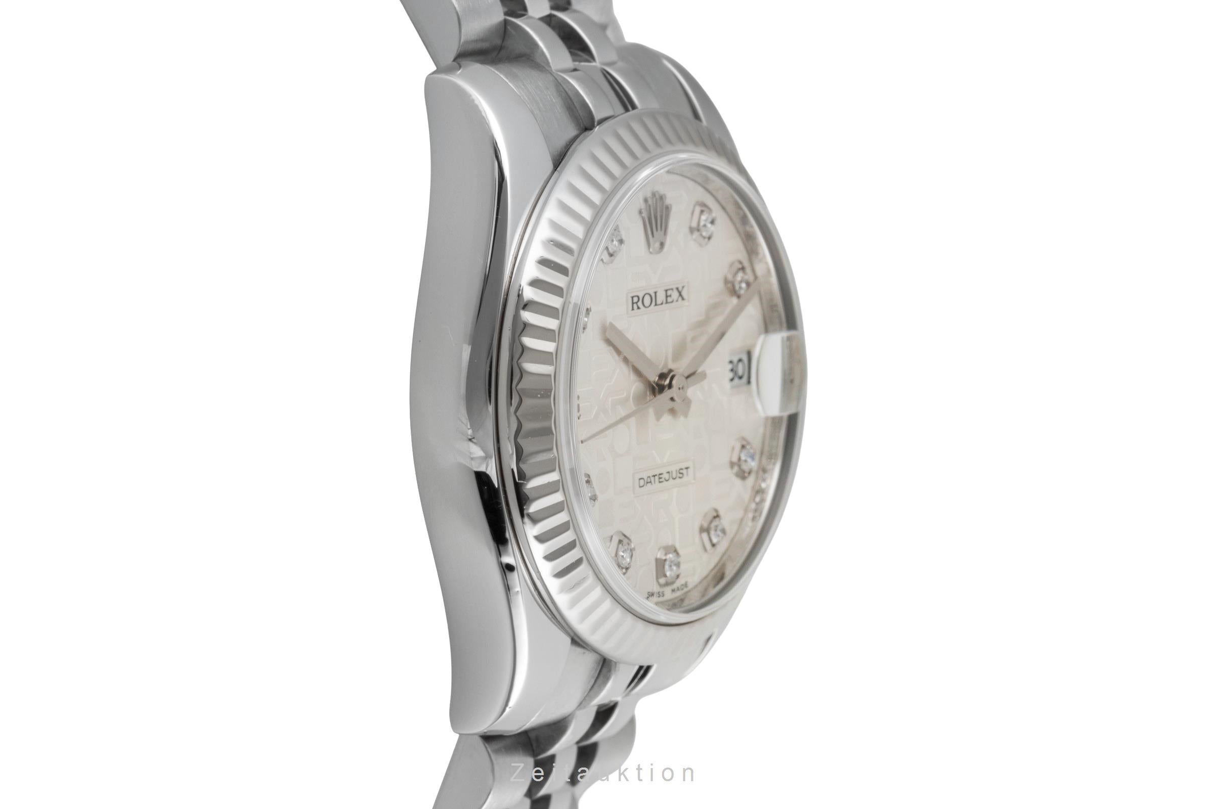 Rolex Datejust acero / oro blanco automático reloj para damas  178274  [2604205]