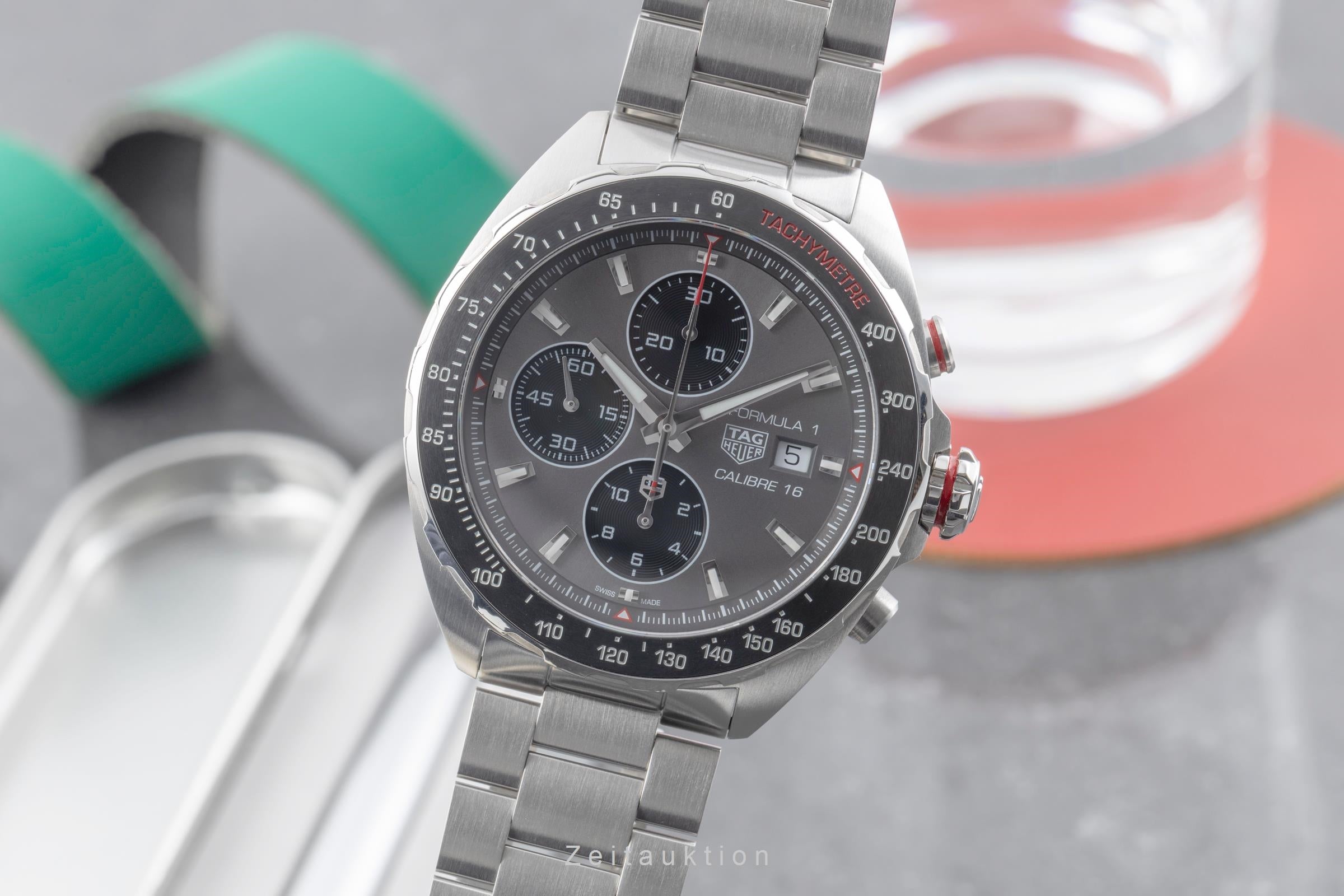 Tag Heuer Formula 1 chronograph steel automatic men's watch CAZ2012.BA0876 LP: 4550EUR  [2604206]