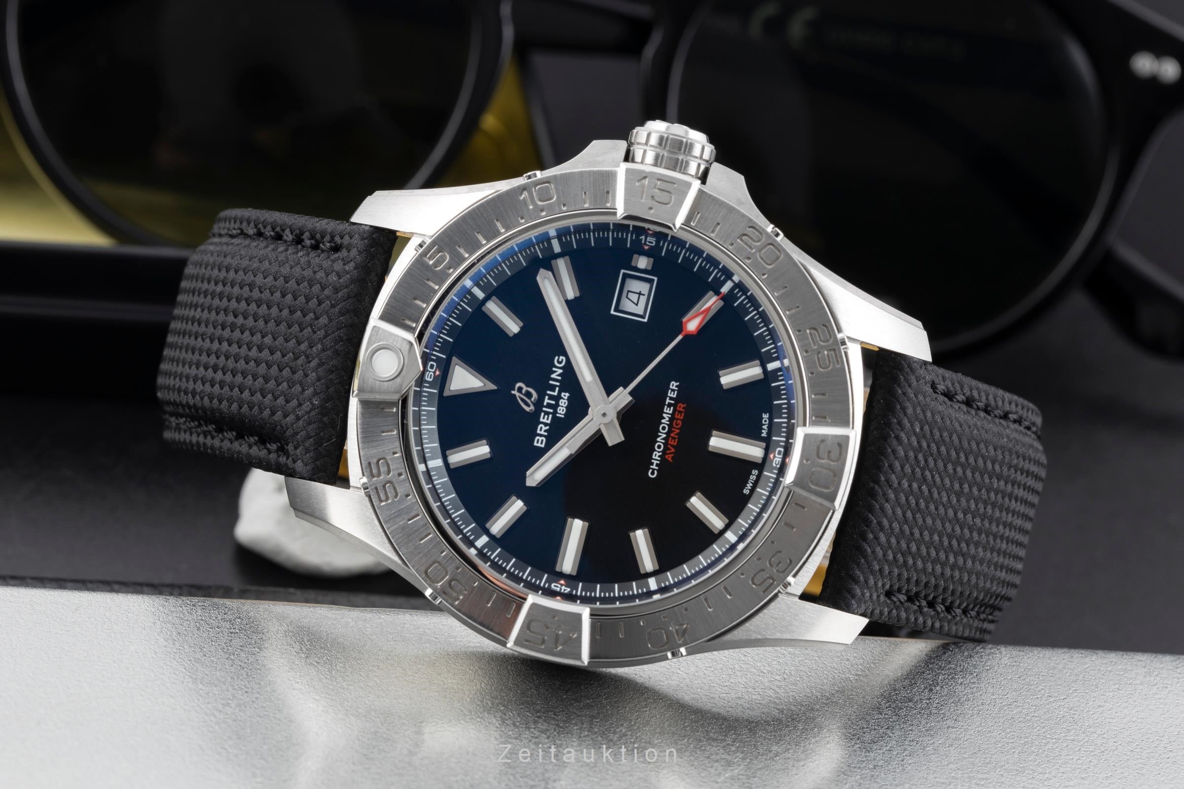 Breitling Avenger acero automático reloj para caballeros A17328101B1X1  [2604208]