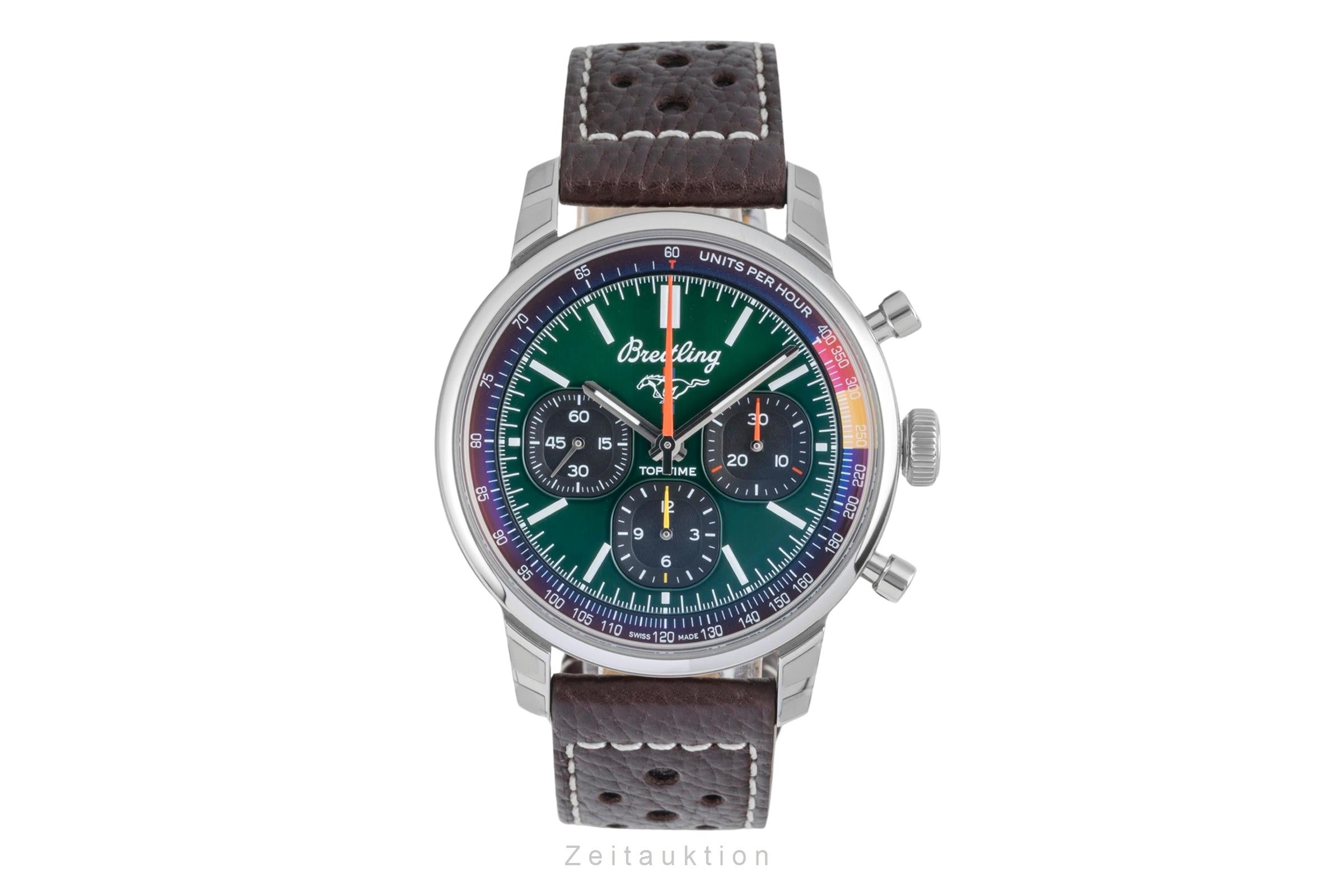 Breitling Top Time chronograph steel automatic men's watch AB01762A1L1X1 LP: 7250EUR  [2604209]