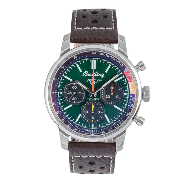Breitling Top Time chronograph steel automatic men's watch AB01762A1L1X1 LP: 7250EUR  [2604209]