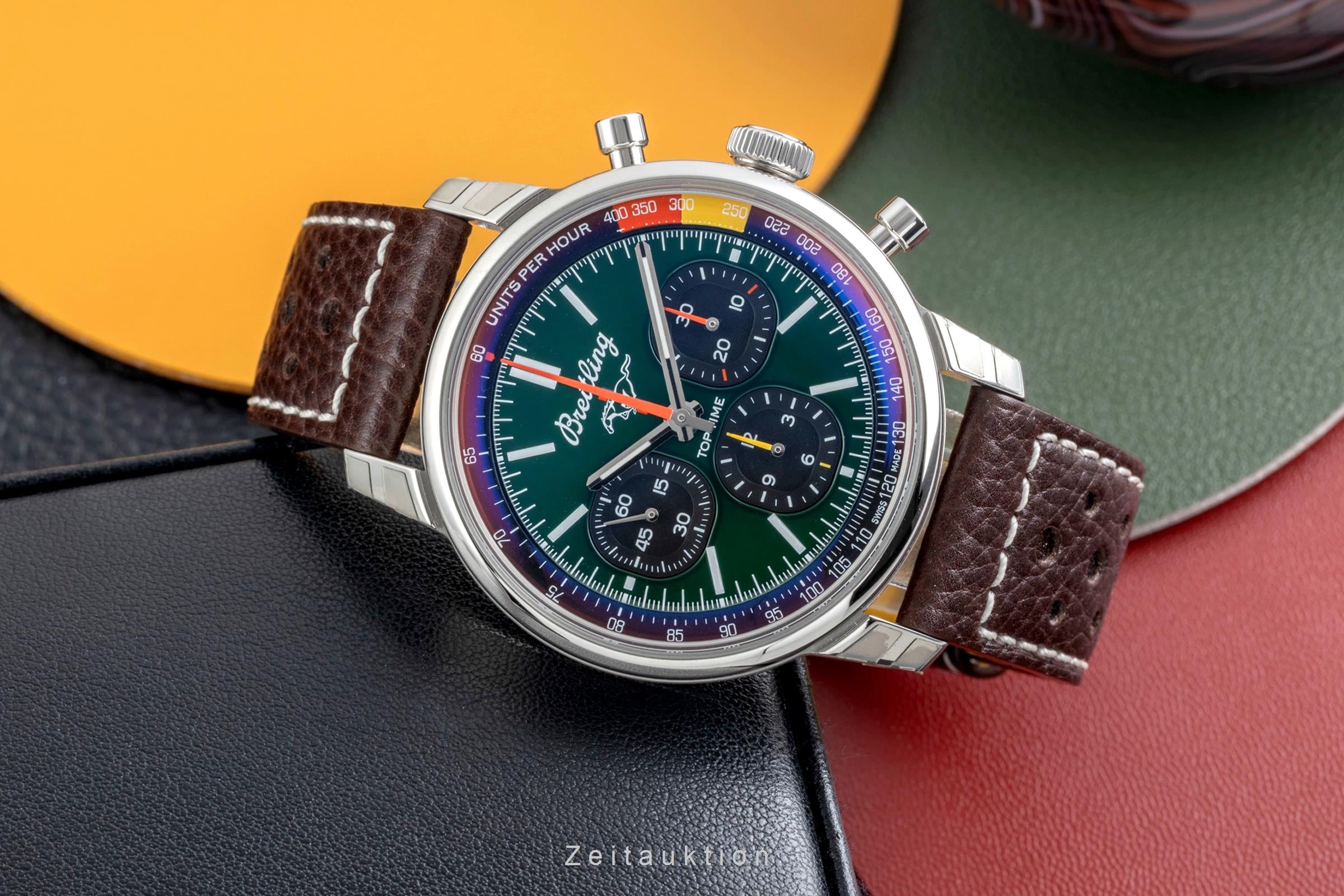 Breitling Top Time chronograph steel automatic men's watch AB01762A1L1X1 LP: 7250EUR  [2604209]