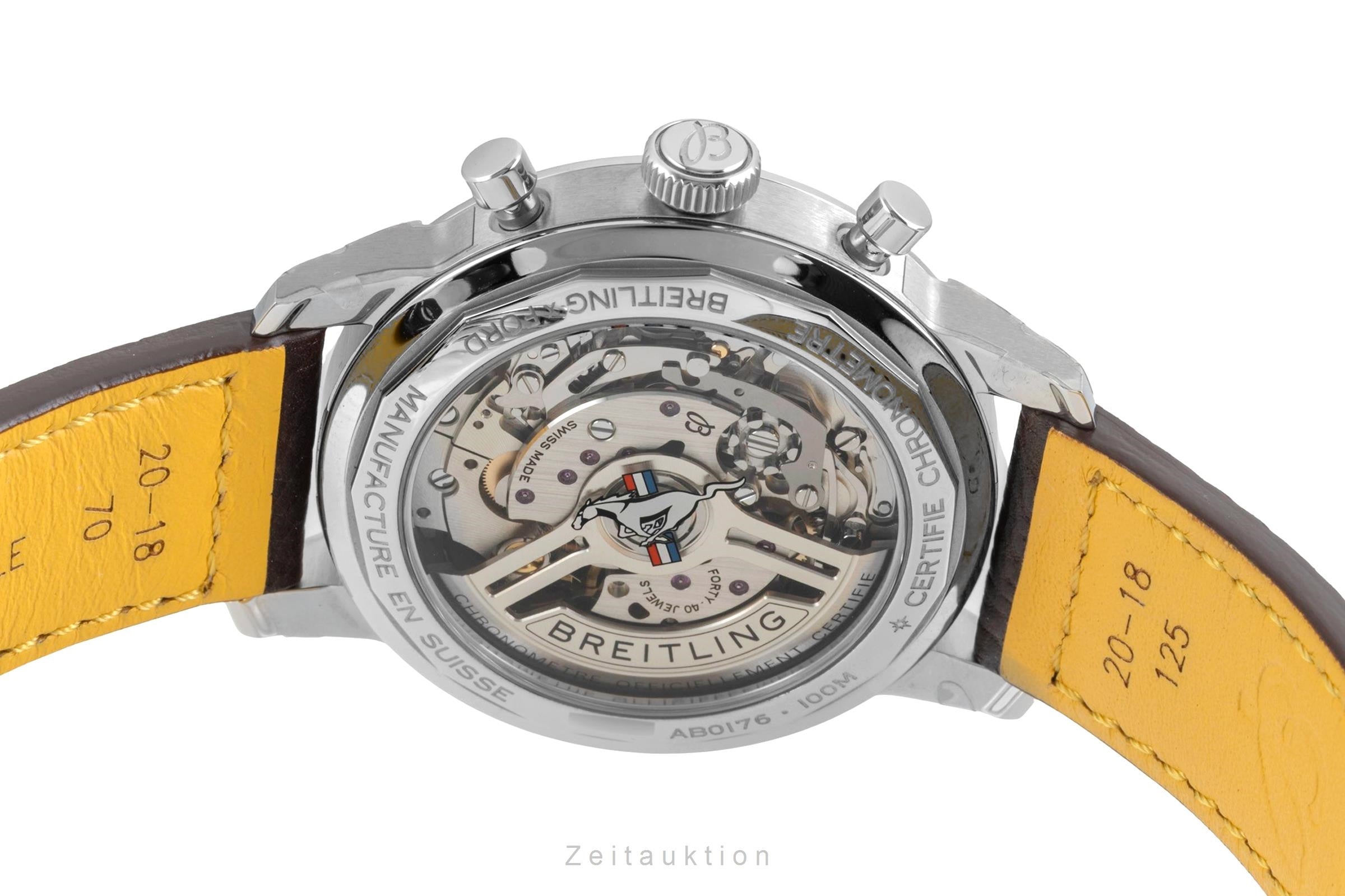 Breitling Top Time chronograph steel automatic men's watch AB01762A1L1X1 LP: 7250EUR  [2604209]
