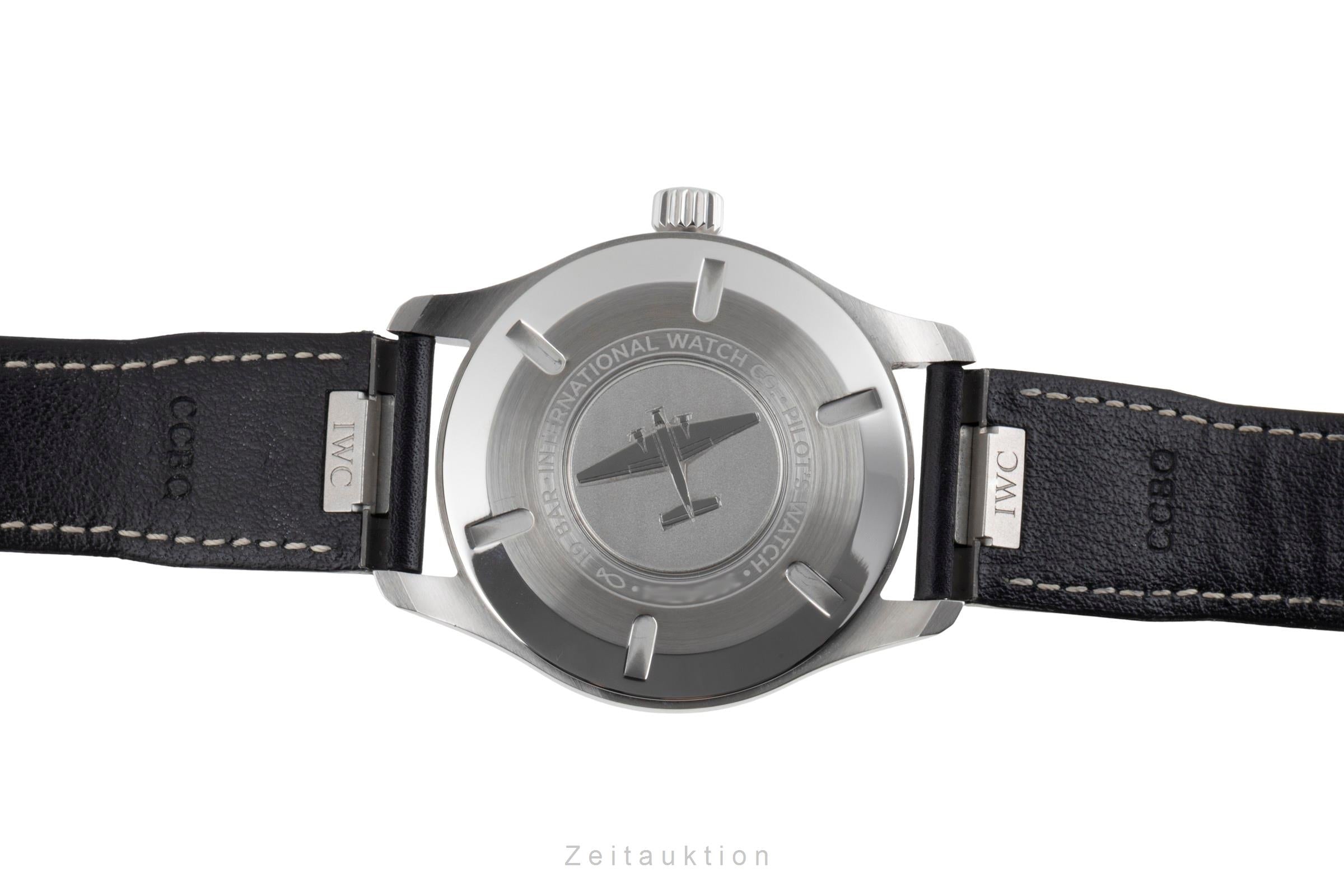 IWC Pilot Mark XX Black Dial Stahl Automatik Herrenuhr Ref. IW328201 B&P 2023 [2604210]