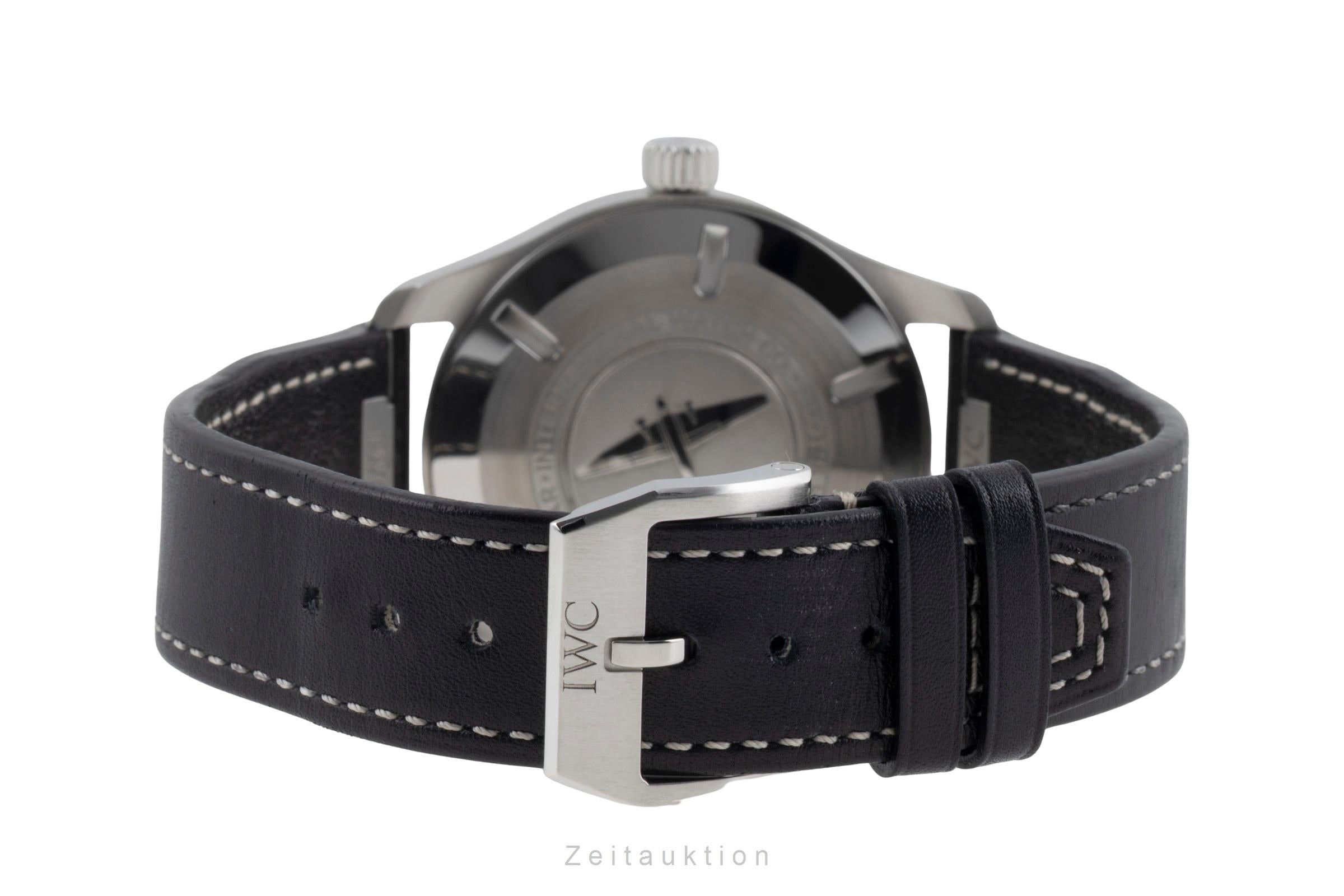 IWC Pilot Mark XX Black Dial Stahl Automatik Herrenuhr Ref. IW328201 B&P 2023 [2604210]