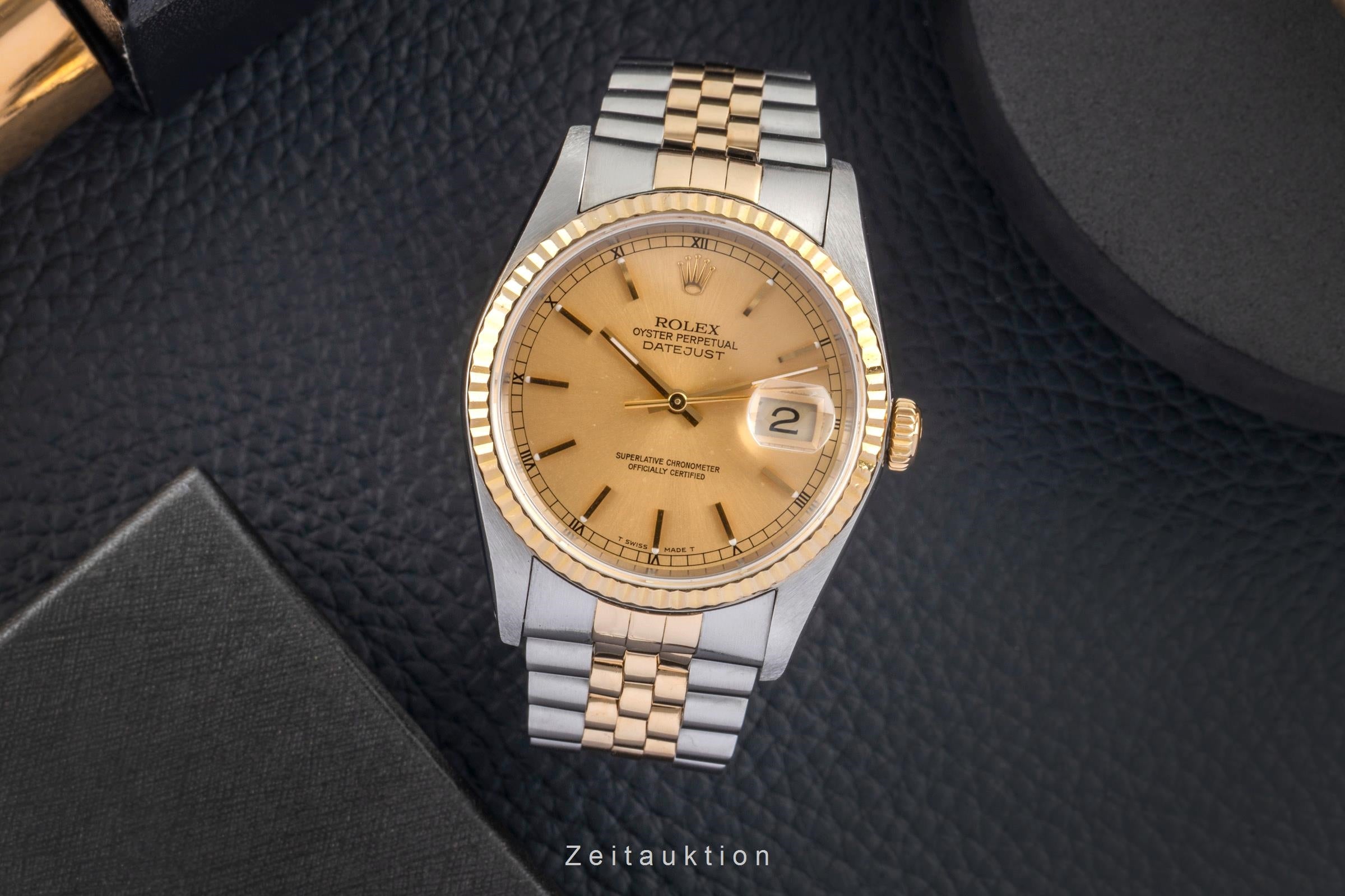 Rolex Datejust steel / gold automatic men's watch 16233 LP: 15350EUR  [2604214]
