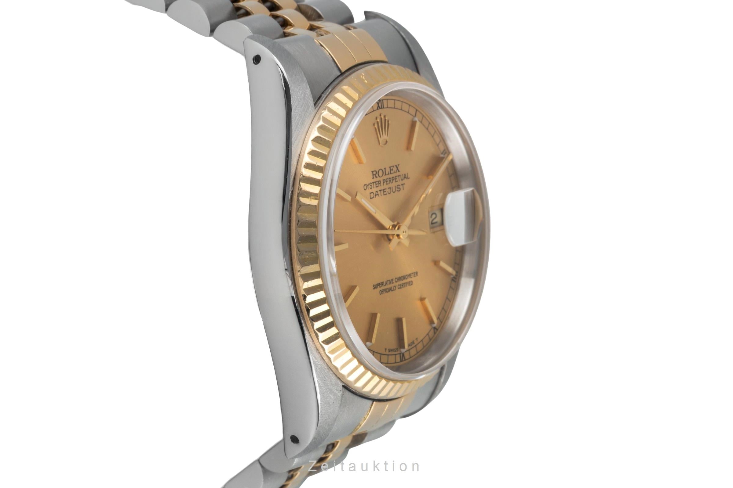Rolex Datejust steel / gold automatic men's watch 16233 LP: 15350EUR  [2604214]