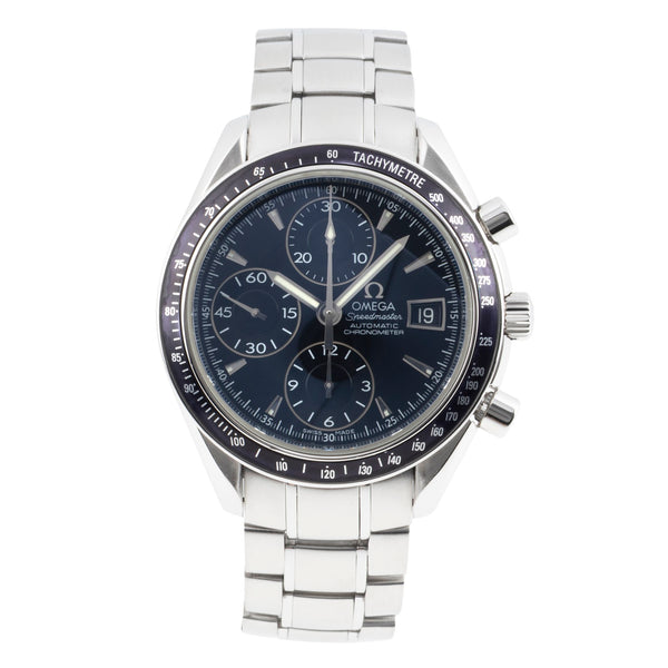 Omega Speedmaster Date Chronograph Stahl Automatik Ref. 3210.50.00 Papiere 2013 [2604216]