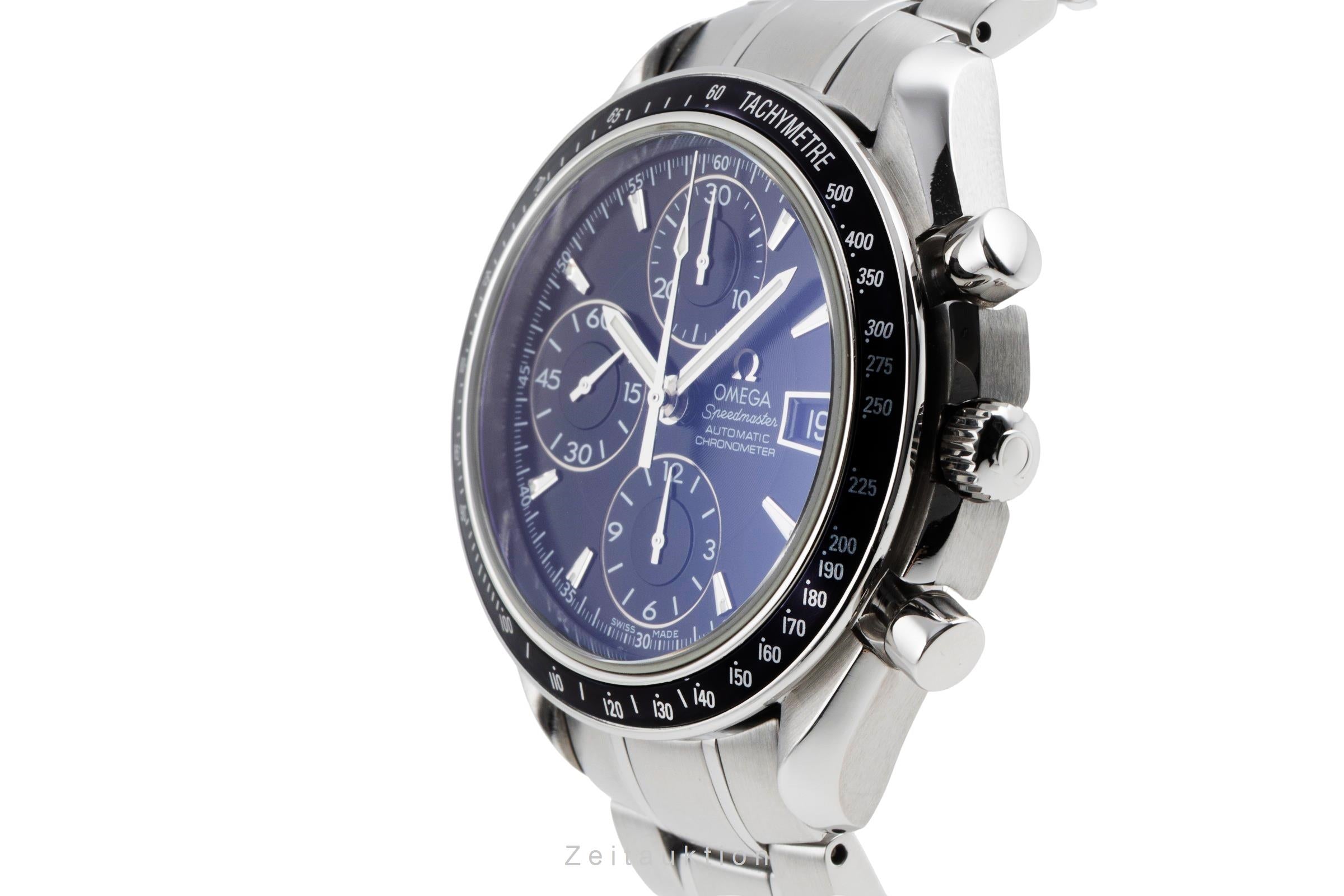 Omega Speedmaster Date Chronograph Stahl Automatik Ref. 3210.50.00 Papiere 2013 [2604216]