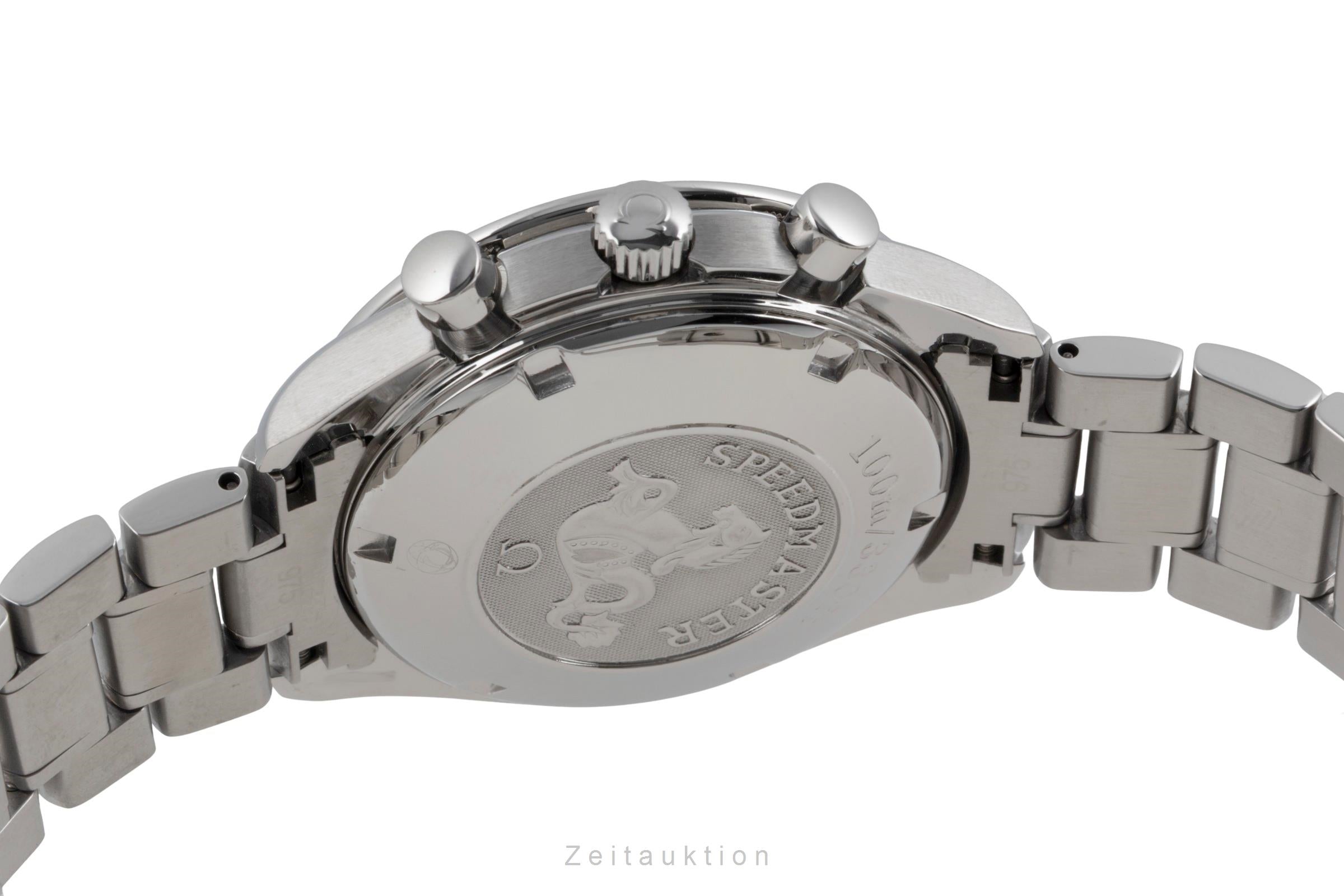 Omega Speedmaster Date Chronograph Stahl Automatik Ref. 3210.50.00 Papiere 2013 [2604216]