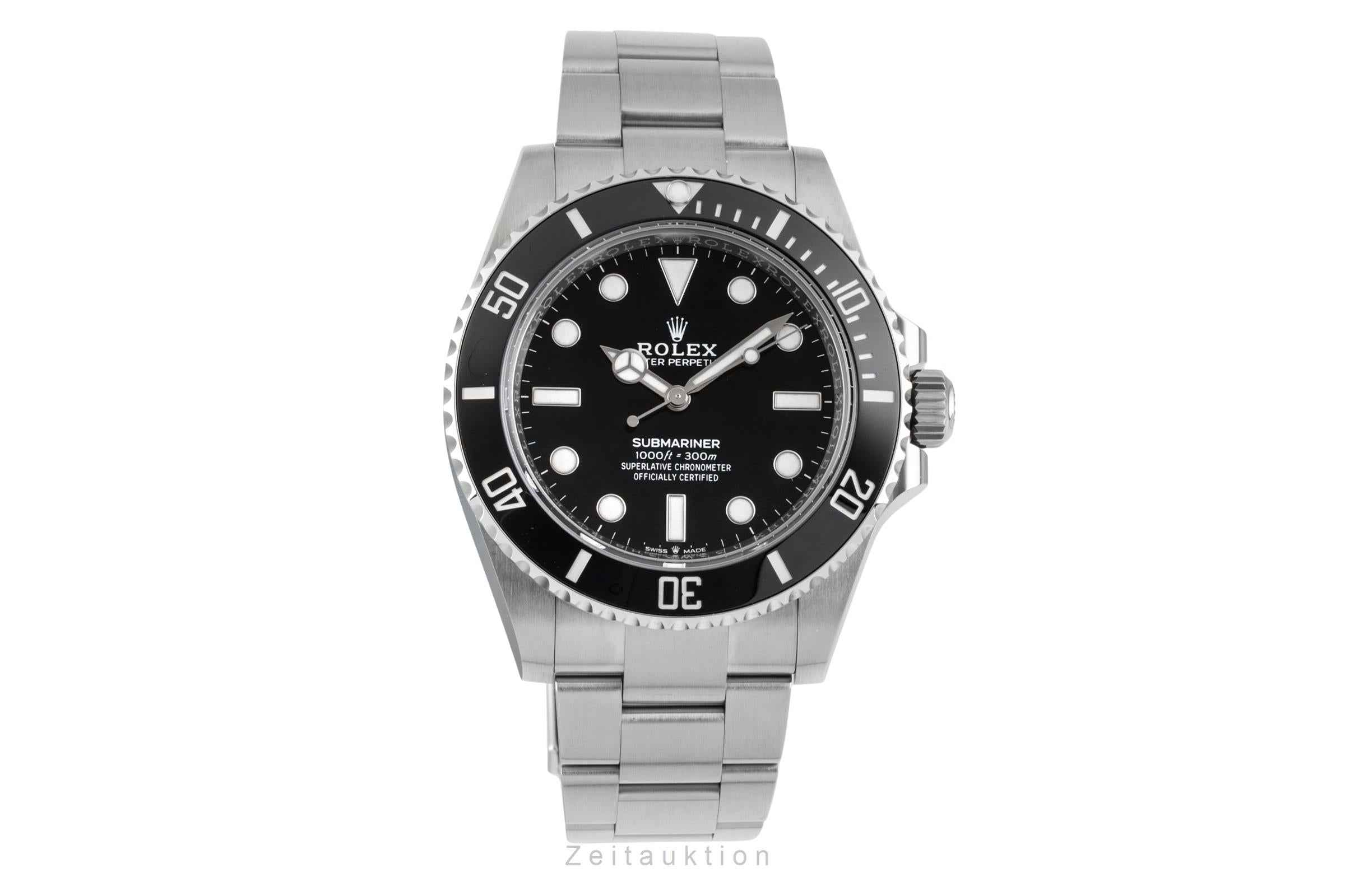 Rolex Submariner acero automático reloj para caballeros 124060  [2604219]