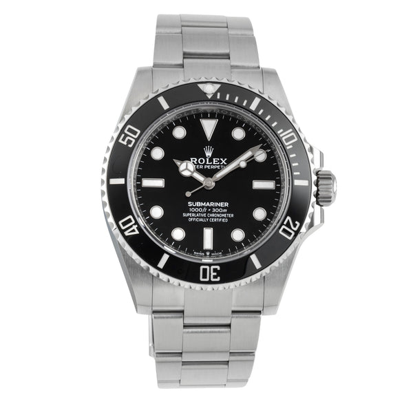 Rolex Submariner acero automático reloj para caballeros 124060  [2604219]