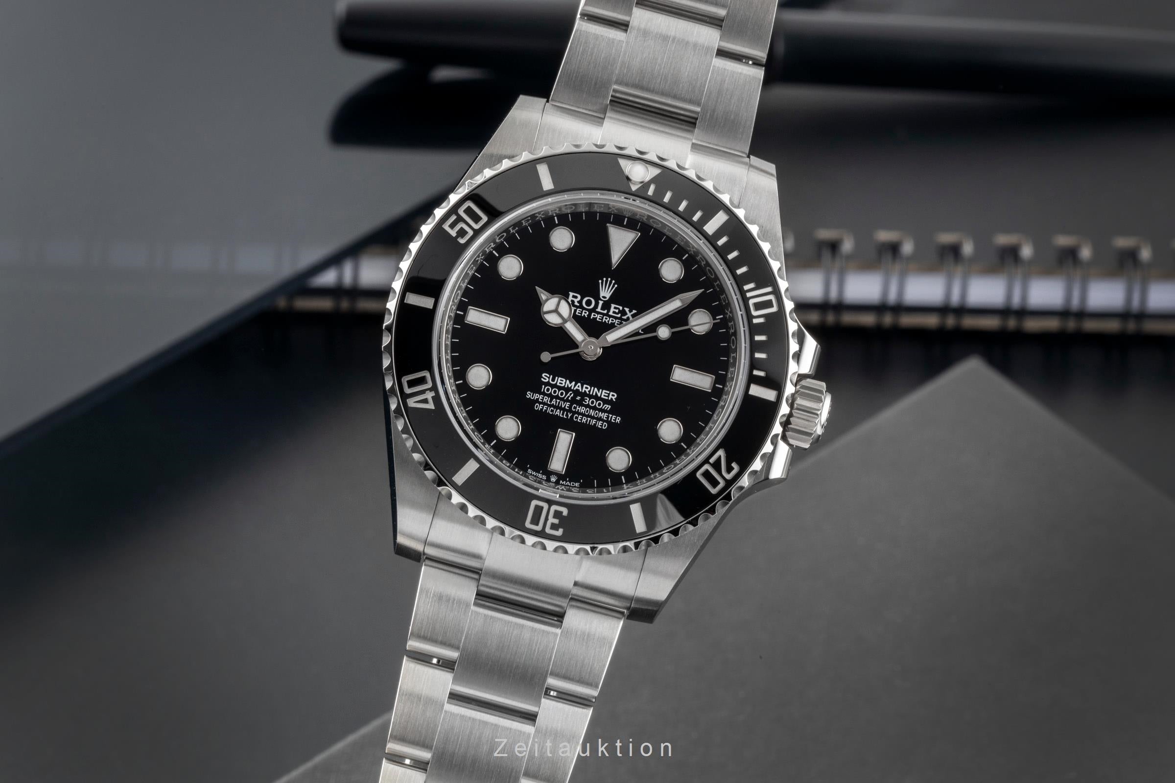 Rolex Submariner acero automático reloj para caballeros 124060  [2604219]