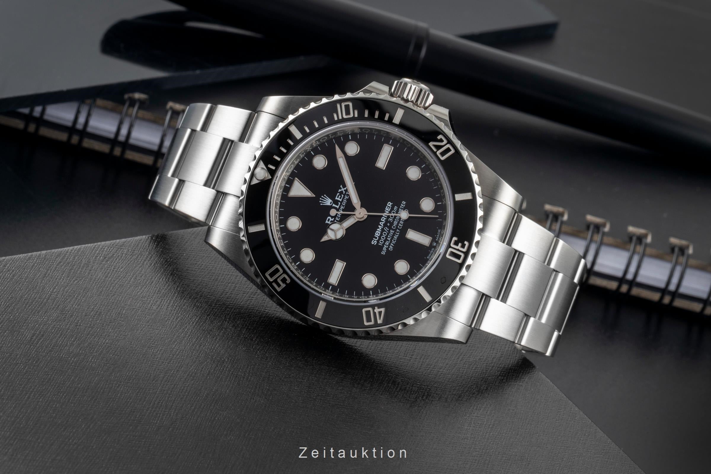 Rolex Submariner acero automático reloj para caballeros 124060  [2604219]