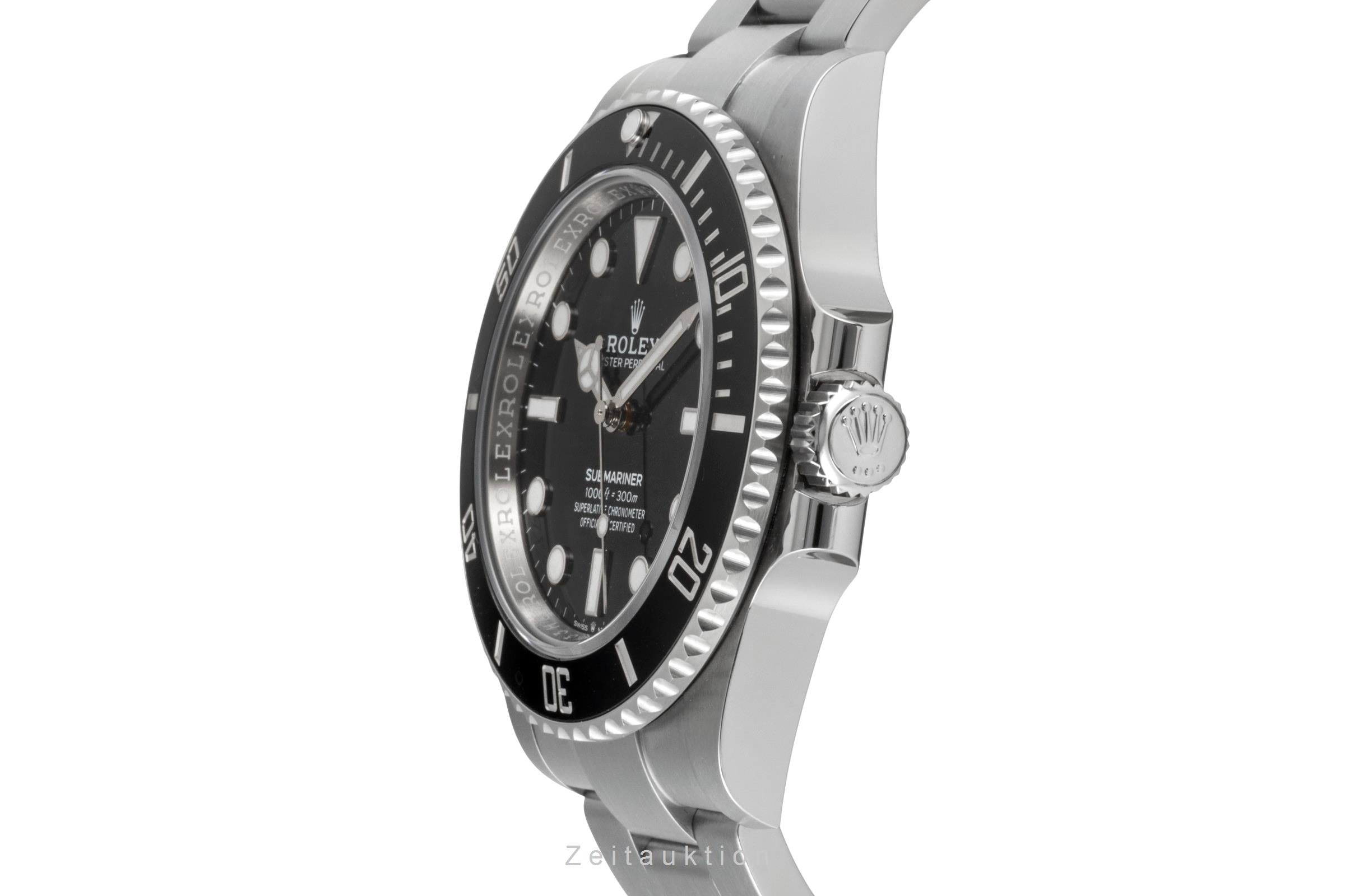 Rolex Submariner acero automático reloj para caballeros 124060  [2604219]
