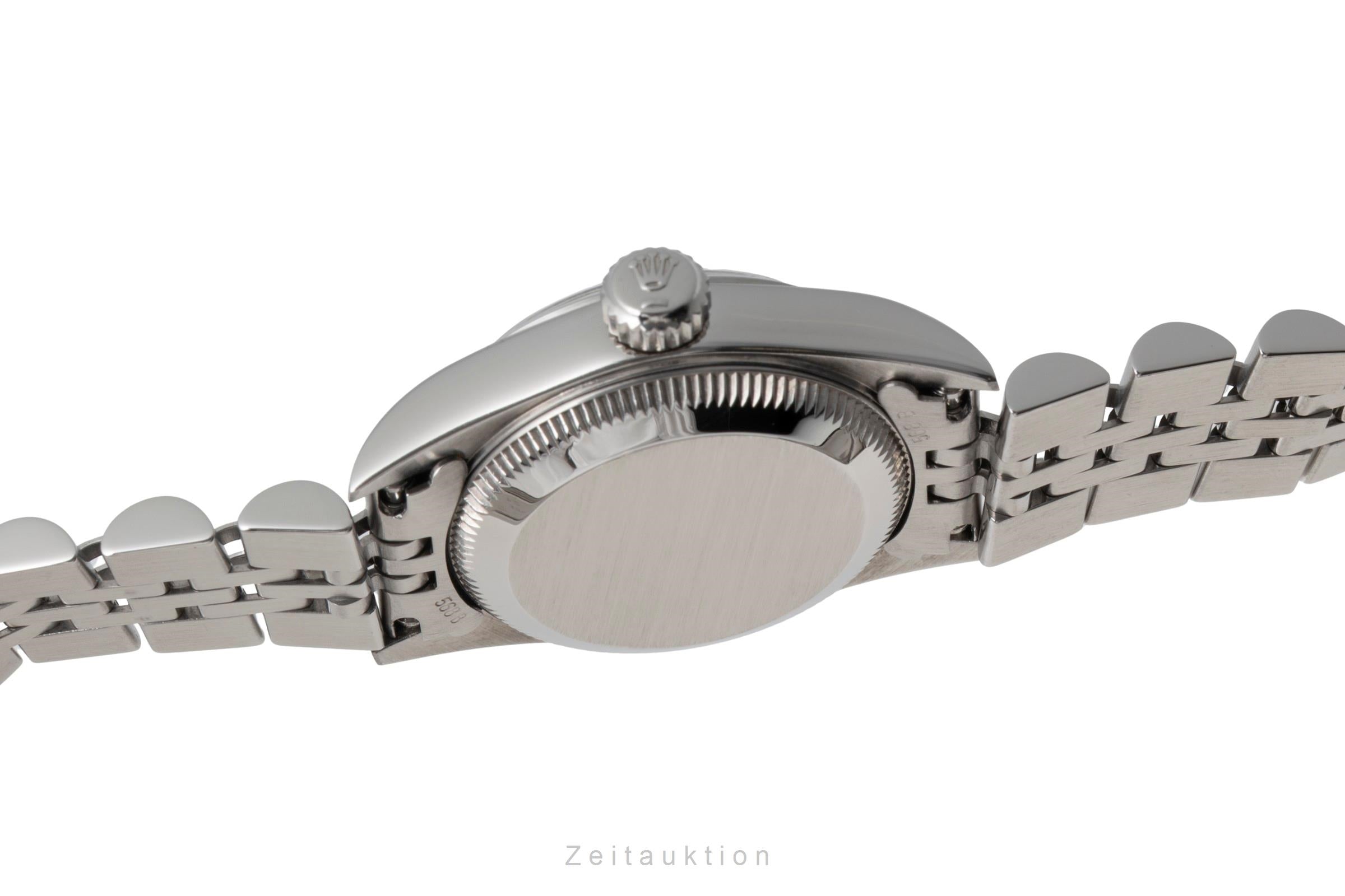Rolex Oyster Perpetual Silver Dial Edelstahl Automatik Damenuhr R. 67180 U-Serie [2604221]
