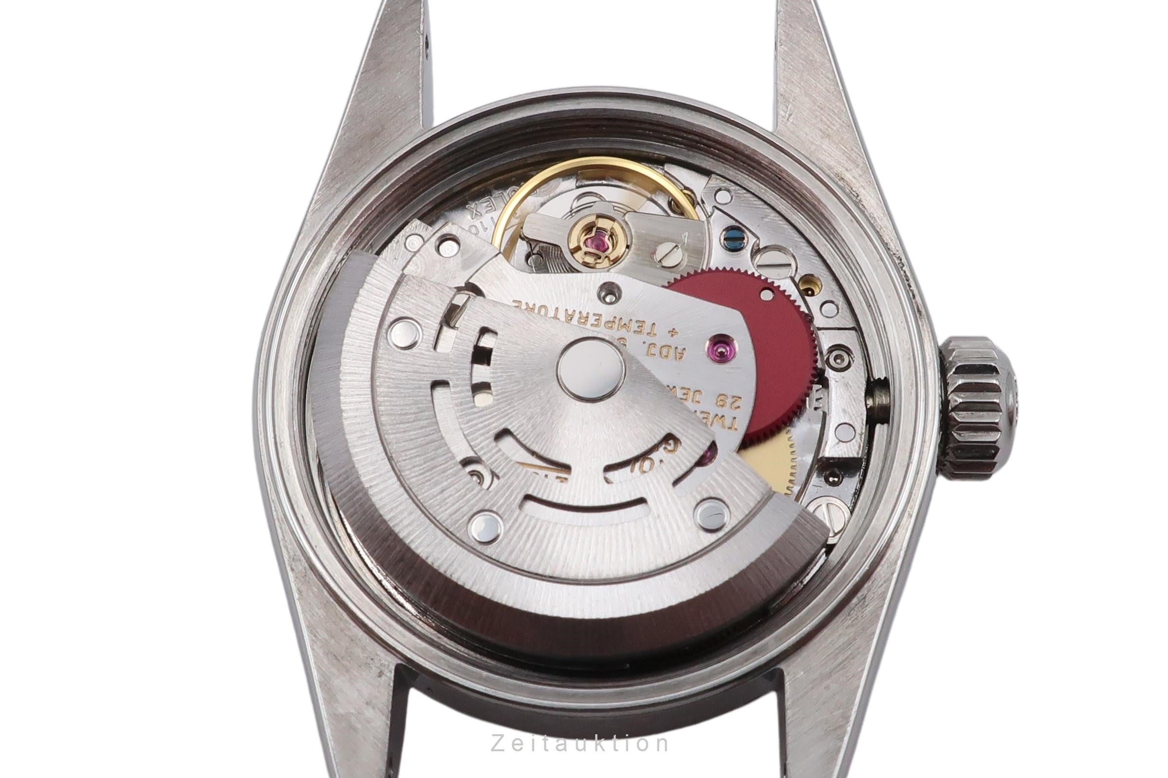 Rolex Oyster Perpetual Silver Dial Edelstahl Automatik Damenuhr R. 67180 U-Serie [2604221]