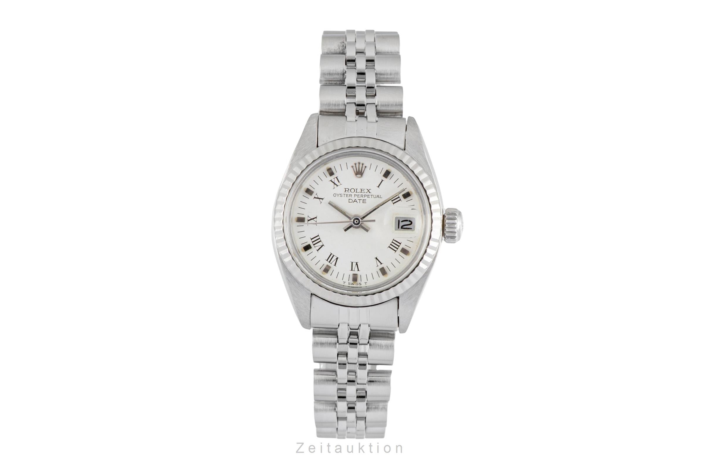 Rolex Lady Date acero / oro blanco automático reloj para damas  6917 Vintage  [2604222]