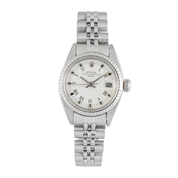 Rolex Lady Date acero / oro blanco automático reloj para damas  6917 Vintage  [2604222]