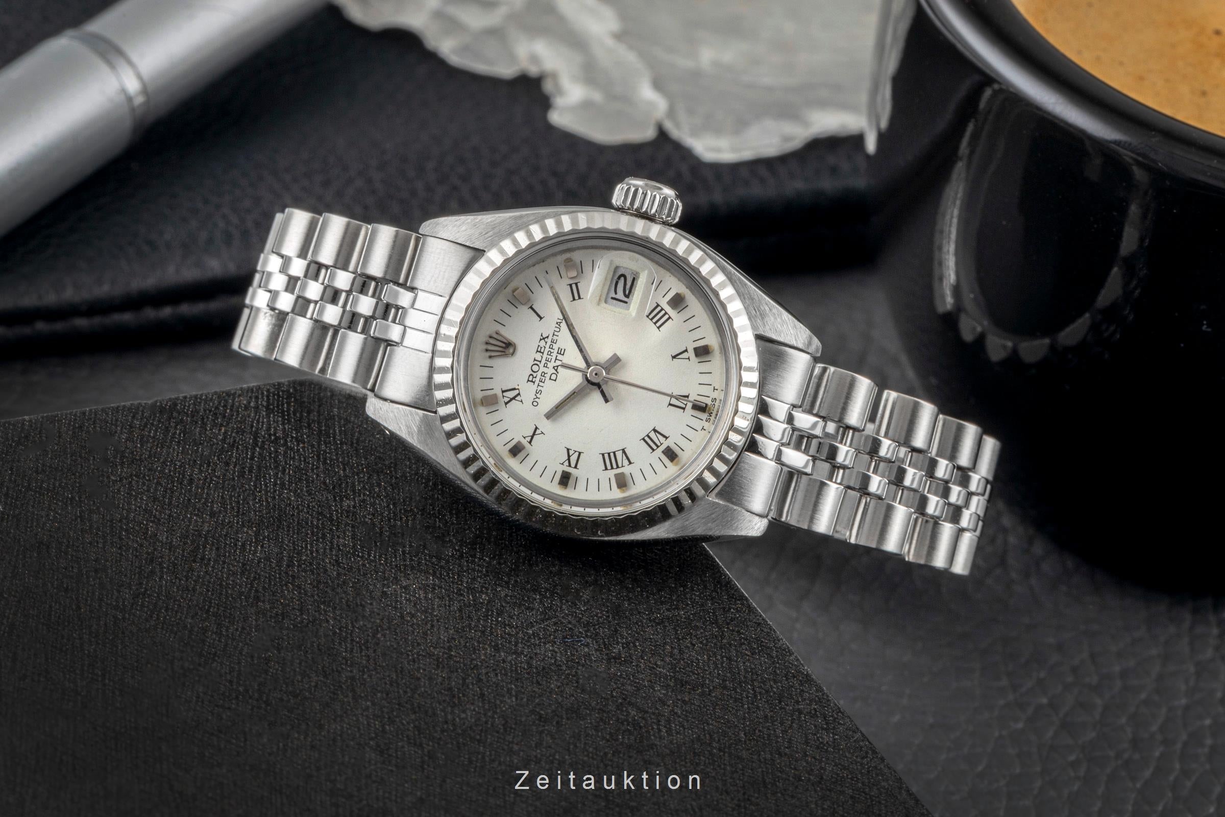 Rolex Lady Date acero / oro blanco automático reloj para damas  6917 Vintage  [2604222]
