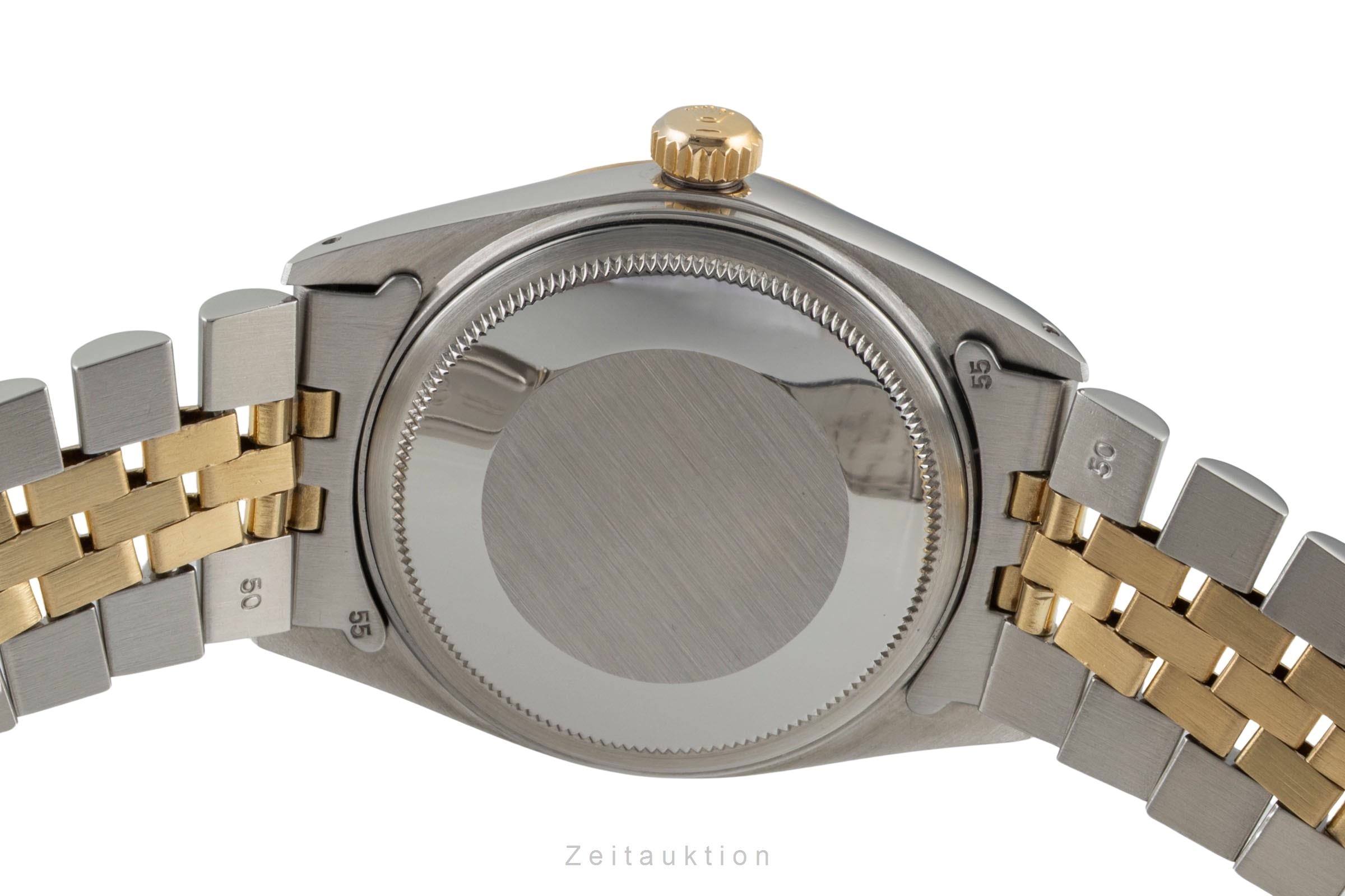 Rolex Datejust acciaio / oro automatismo orologio da uomo 16013 LP: 15350EUR Vintage  [2604224]