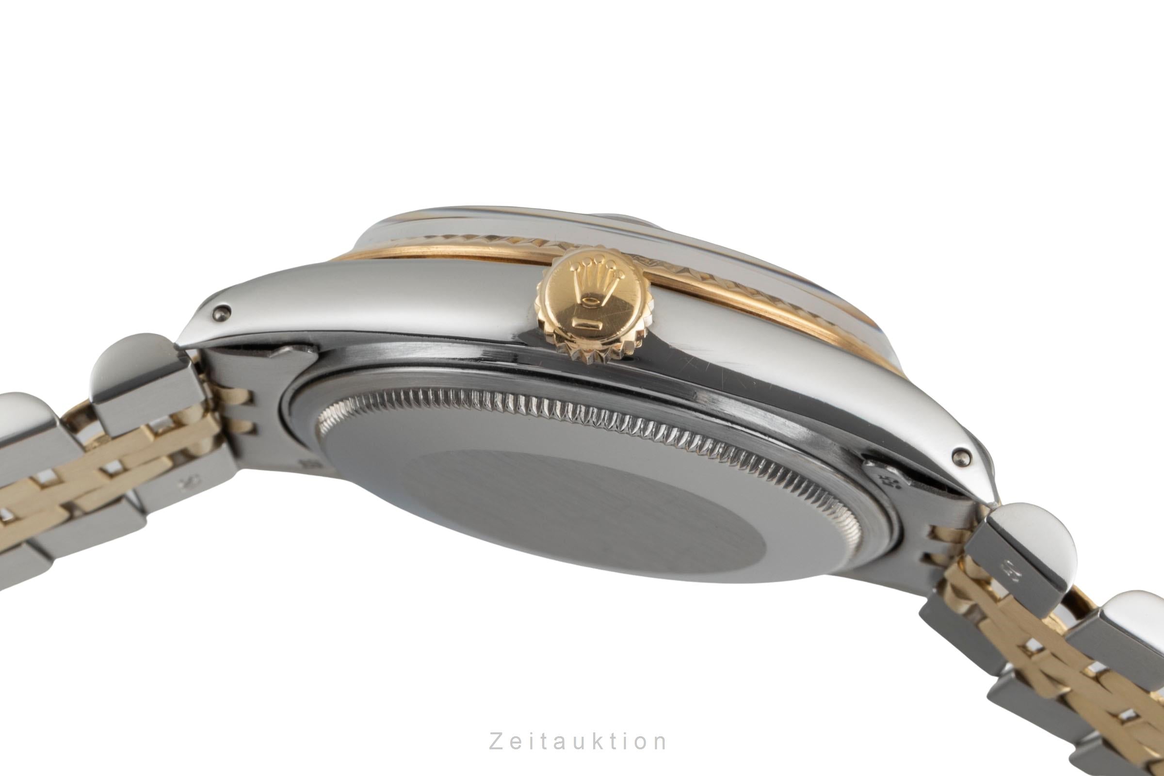 Rolex Datejust acciaio / oro automatismo orologio da uomo 16013 LP: 15350EUR Vintage  [2604224]