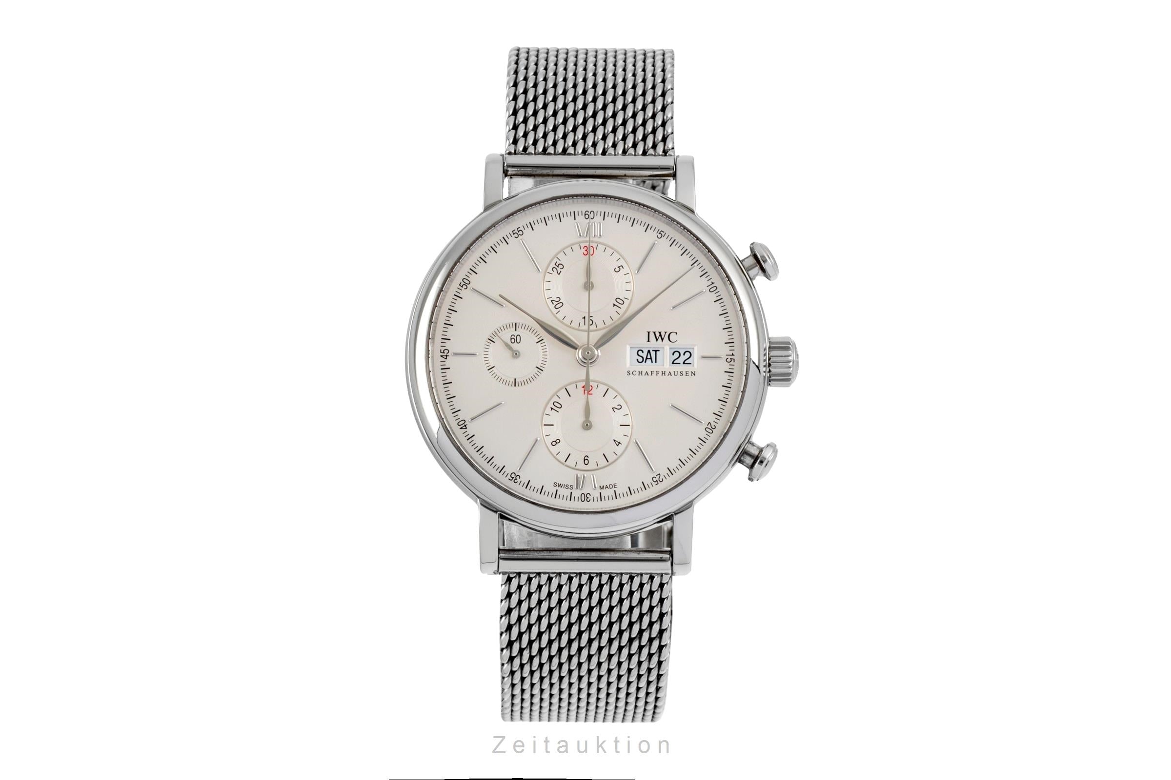 IWC Portofino cronógrafo acero automático reloj para caballeros IW391005  [2604227]