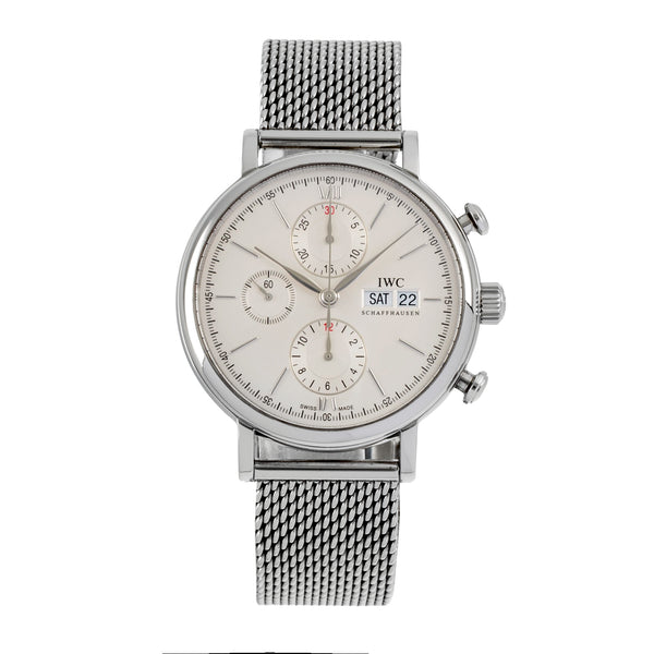 IWC Portofino cronógrafo acero automático reloj para caballeros IW391005  [2604227]