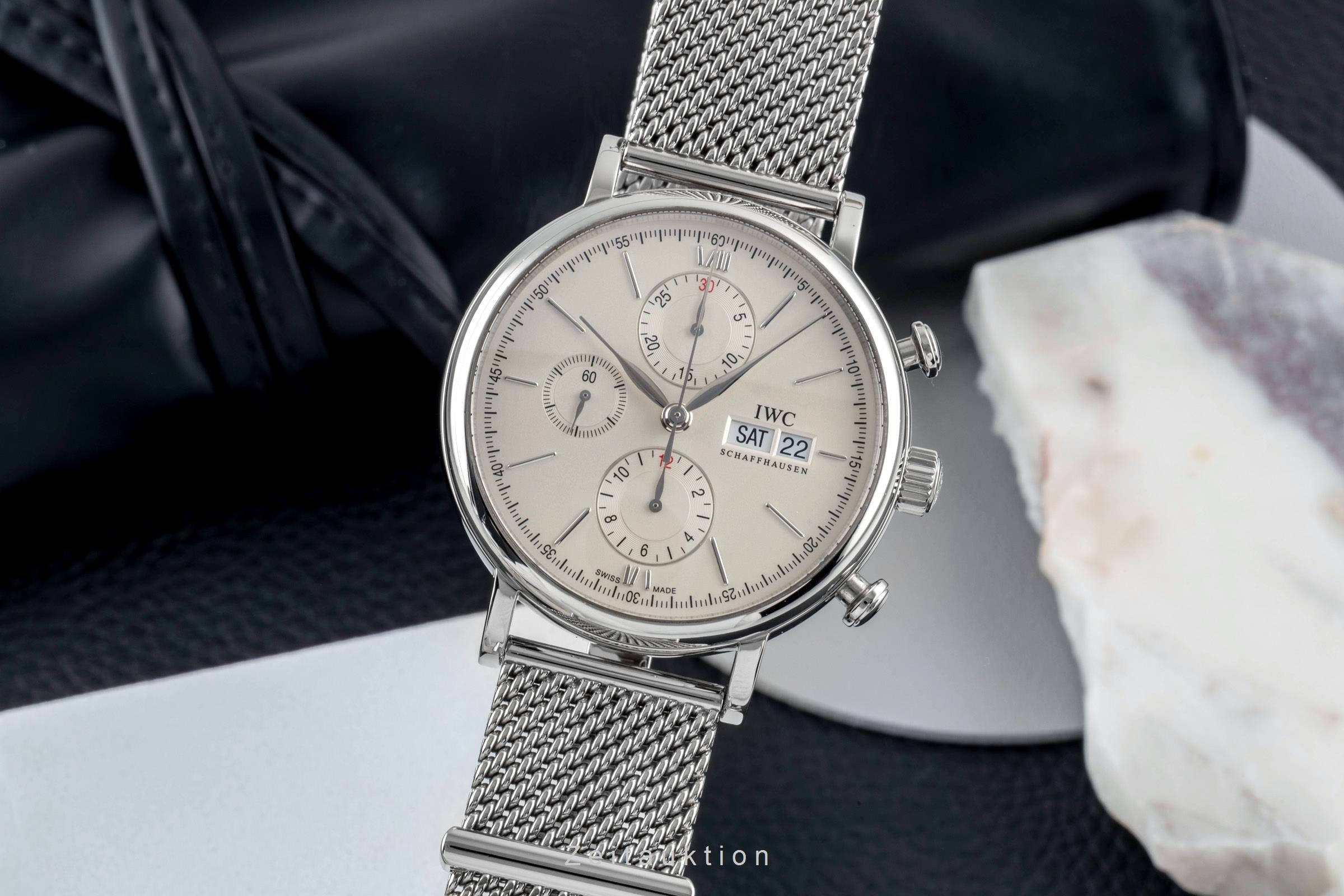 IWC Portofino cronógrafo acero automático reloj para caballeros IW391005  [2604227]