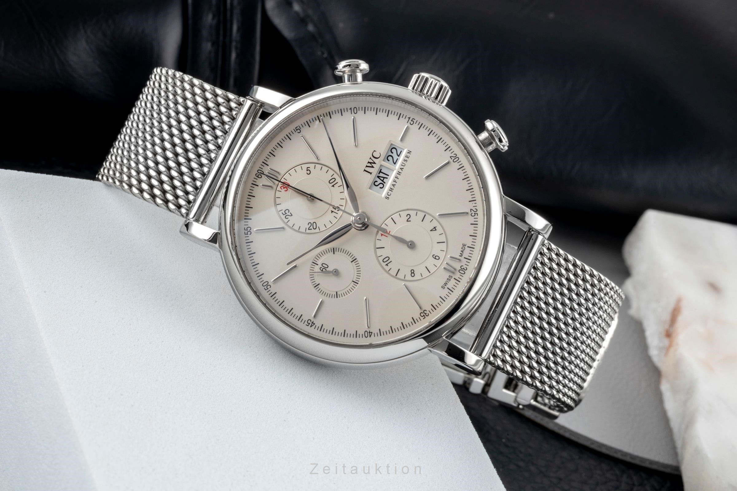 IWC Portofino cronógrafo acero automático reloj para caballeros IW391005  [2604227]