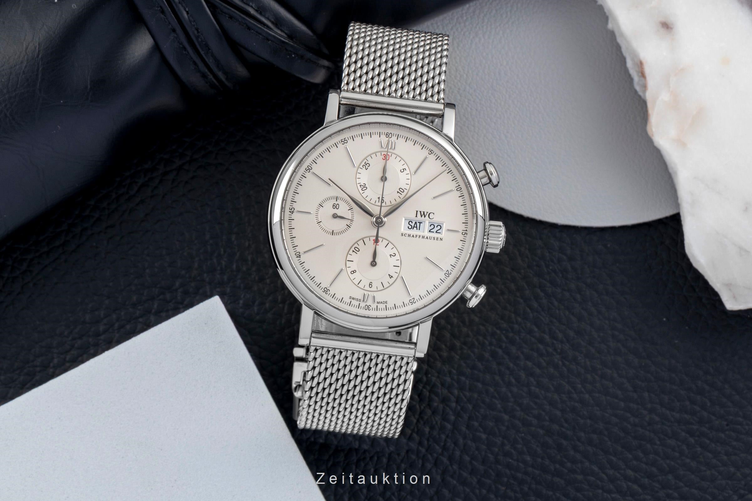 IWC Portofino cronógrafo acero automático reloj para caballeros IW391005  [2604227]