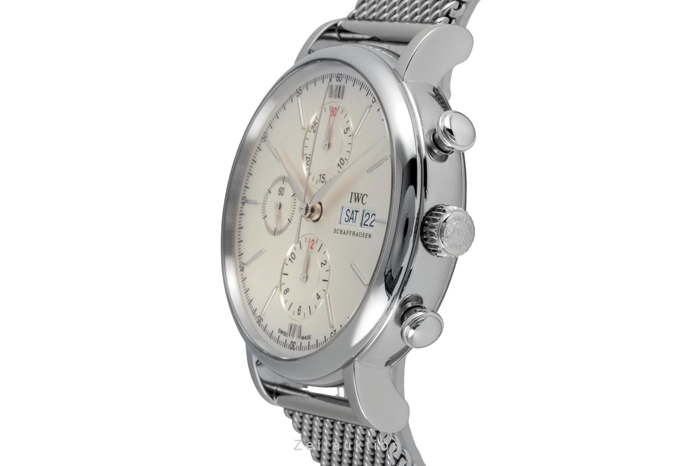 IWC Portofino cronógrafo acero automático reloj para caballeros IW391005  [2604227]