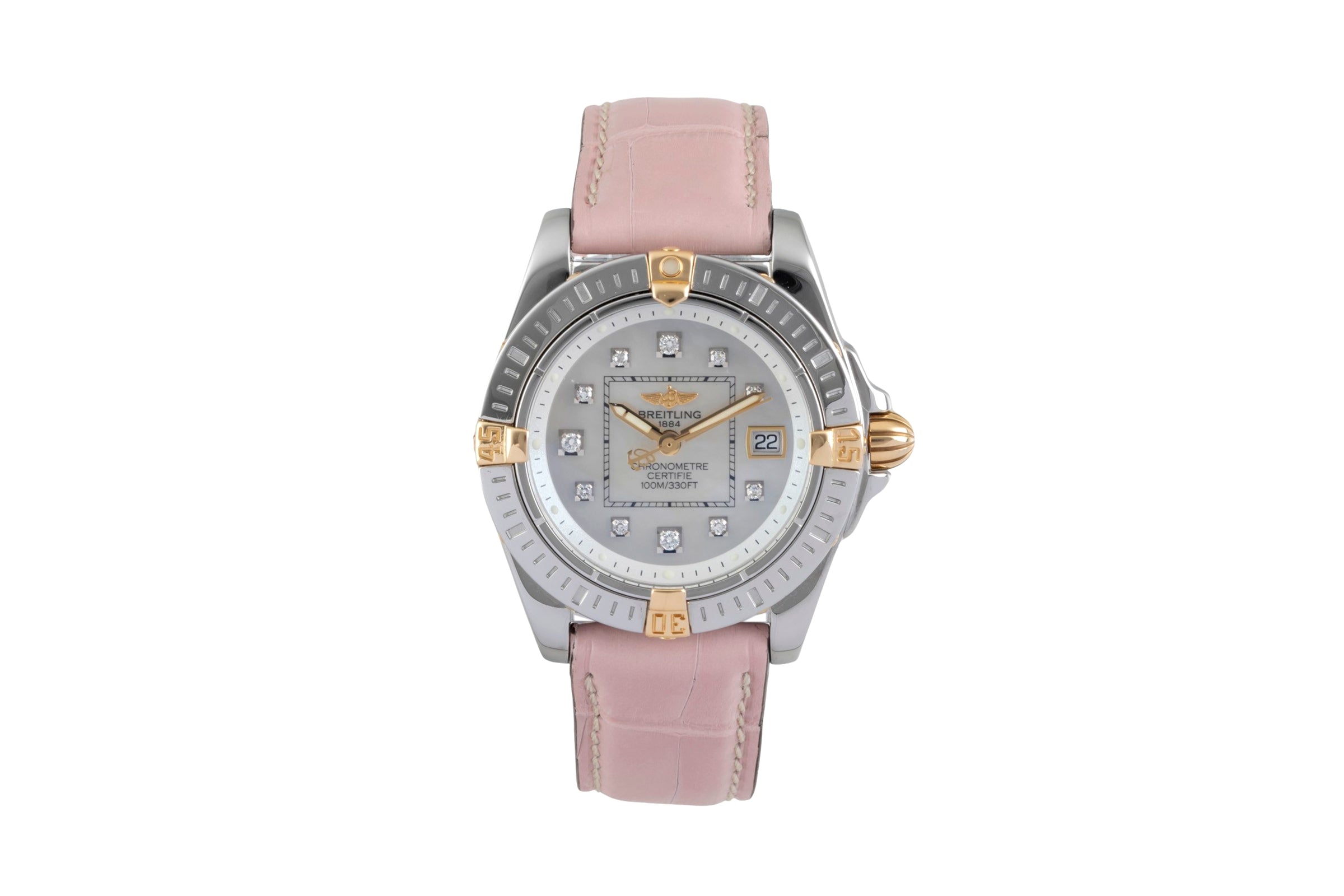 Breitling Cockpit acero / oro cuarzo reloj para damas  B71356  [2604229]