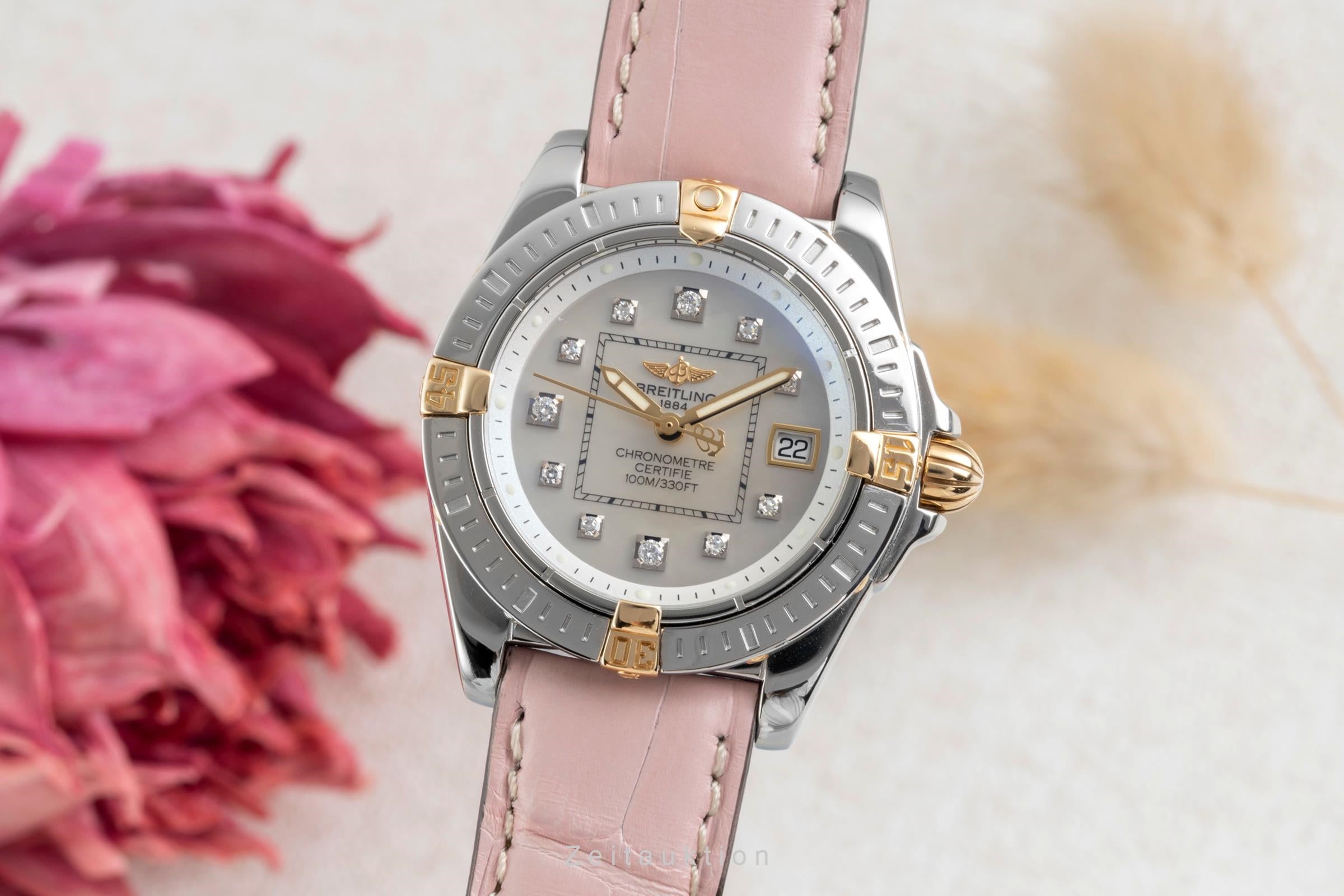 Breitling Cockpit acero / oro cuarzo reloj para damas  B71356  [2604229]