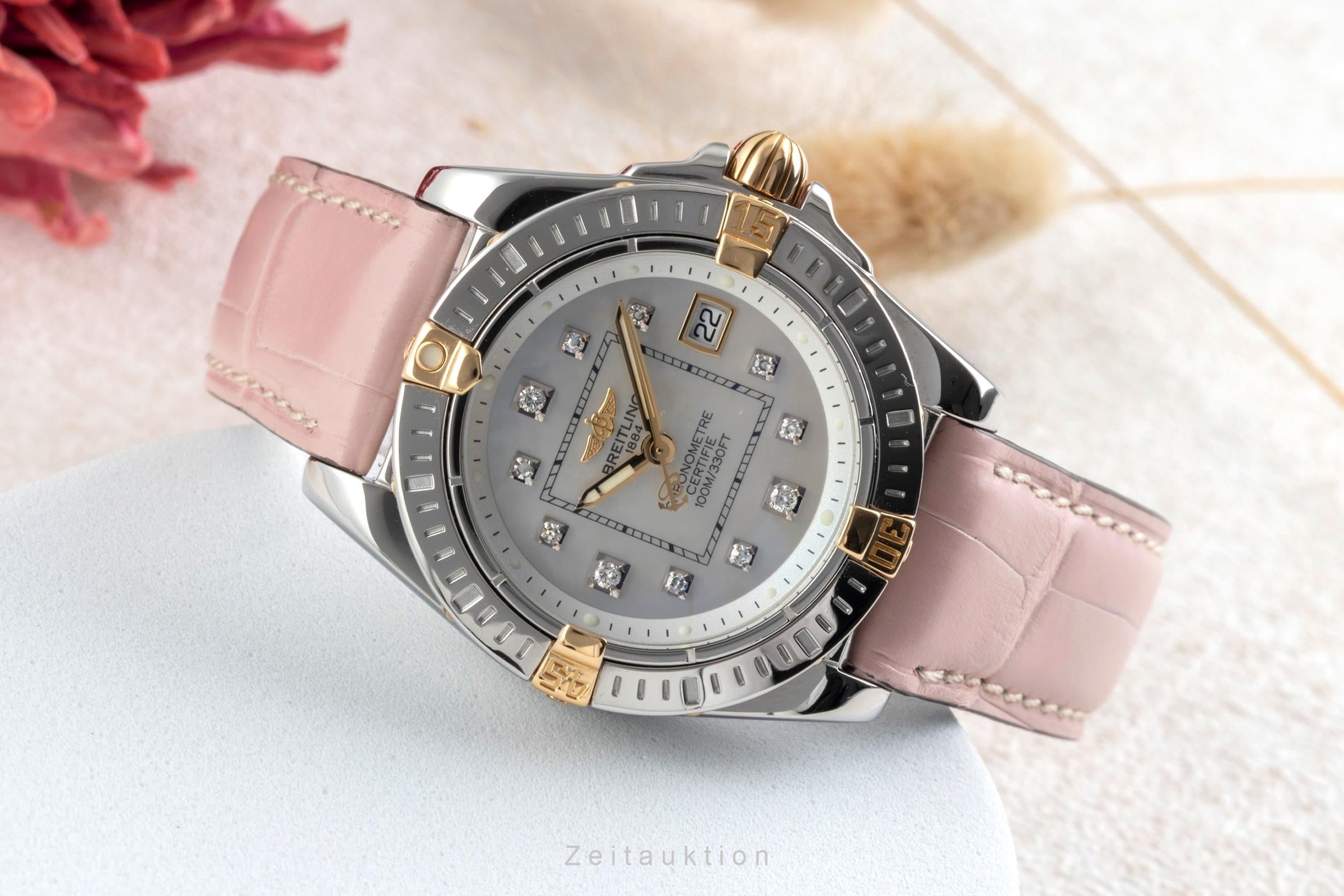Breitling Cockpit acero / oro cuarzo reloj para damas  B71356  [2604229]