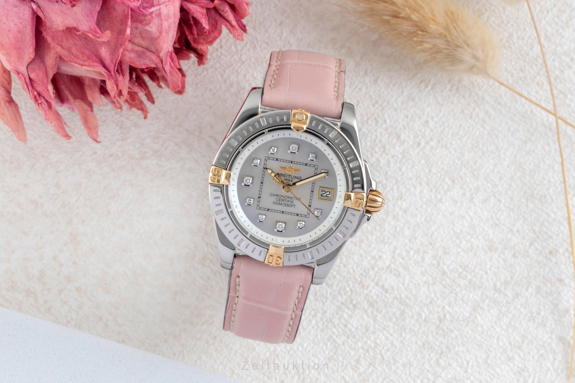 Breitling Cockpit acero / oro cuarzo reloj para damas  B71356  [2604229]