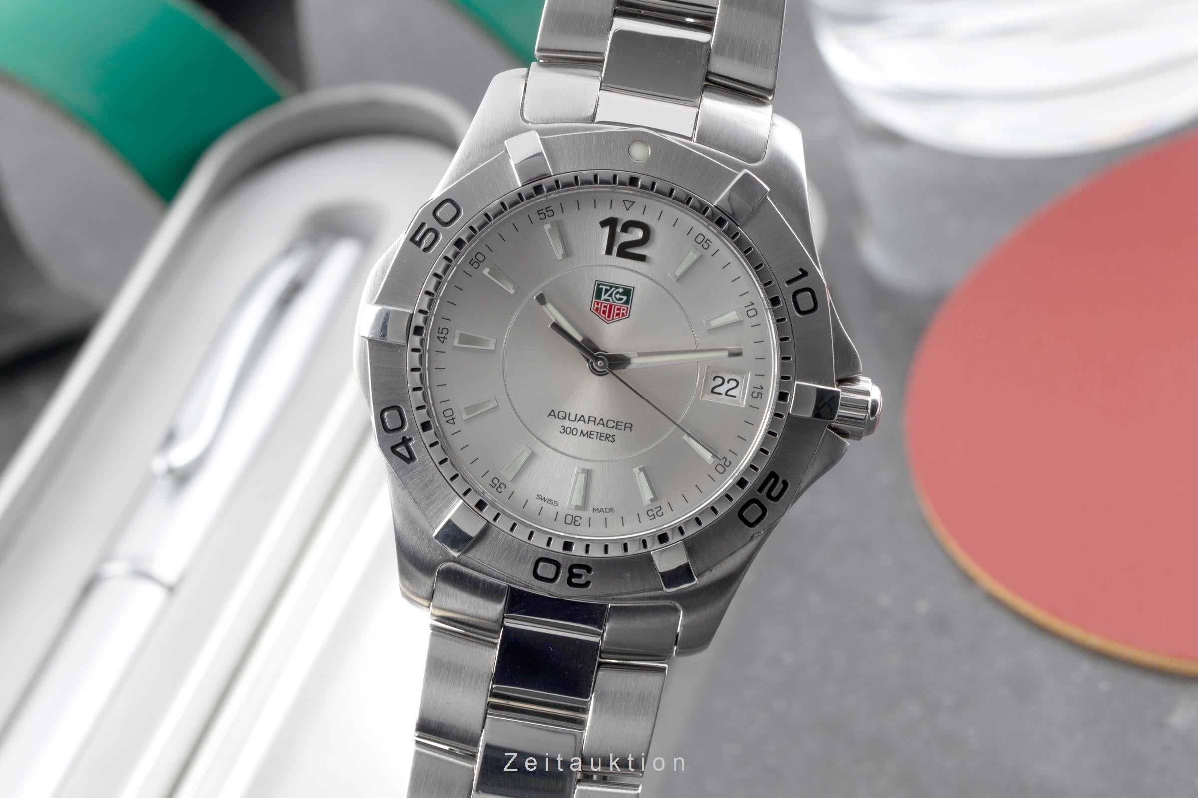 Tag Heuer Aquaracer acier quartz montre pour hommes WAF1112  [2604232]