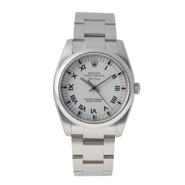 Rolex Air King acier automatique montre pour hommes 114200  [2604233]