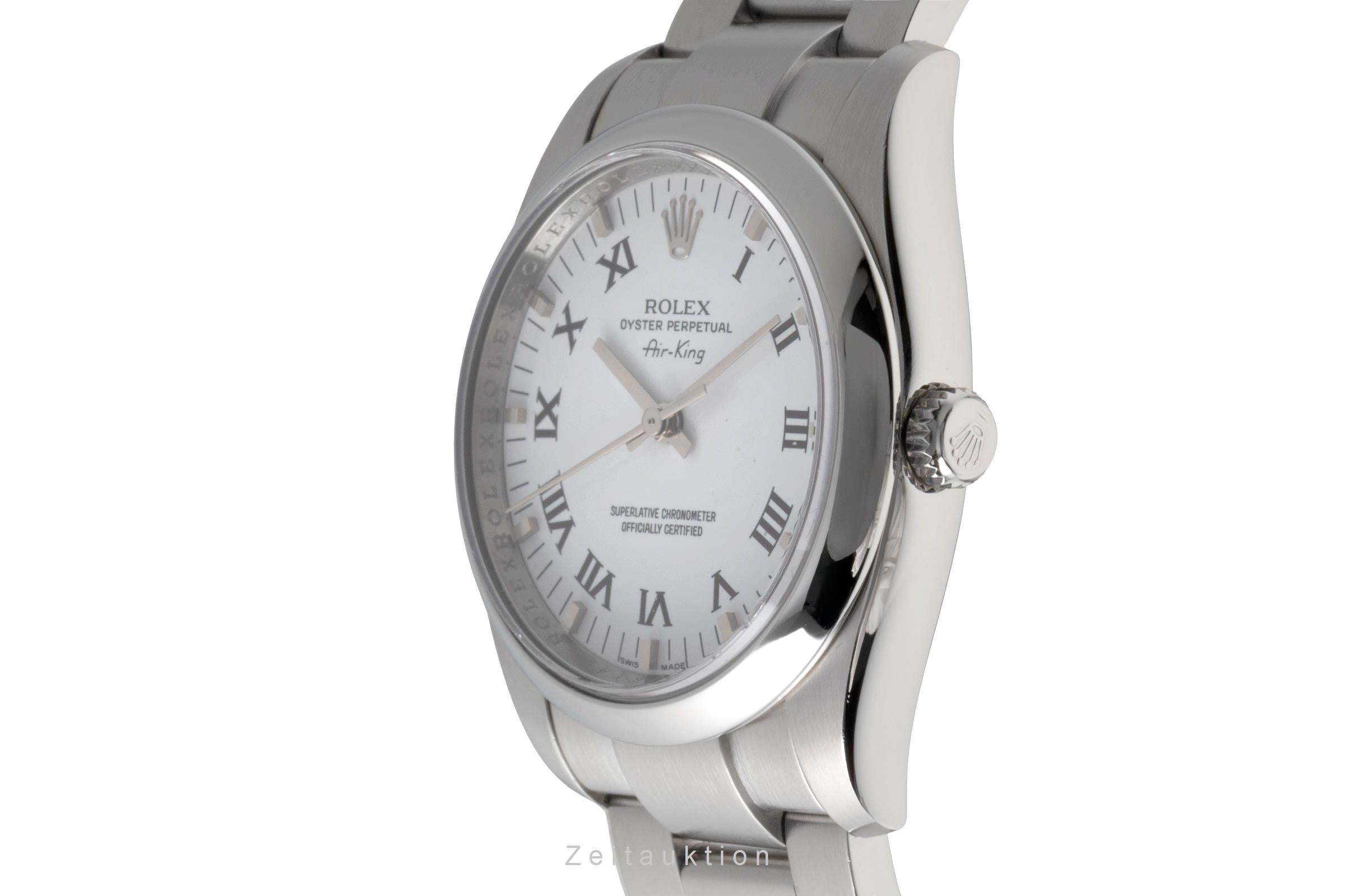 Rolex Air King acier automatique montre pour hommes 114200  [2604233]