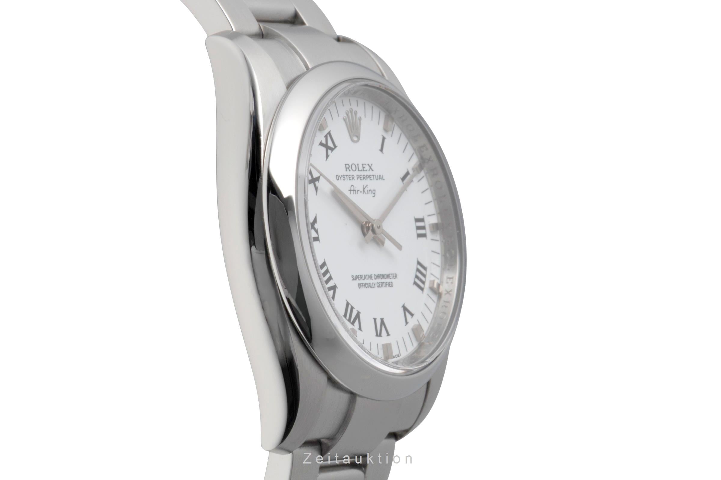 Rolex Air King acier automatique montre pour hommes 114200  [2604233]