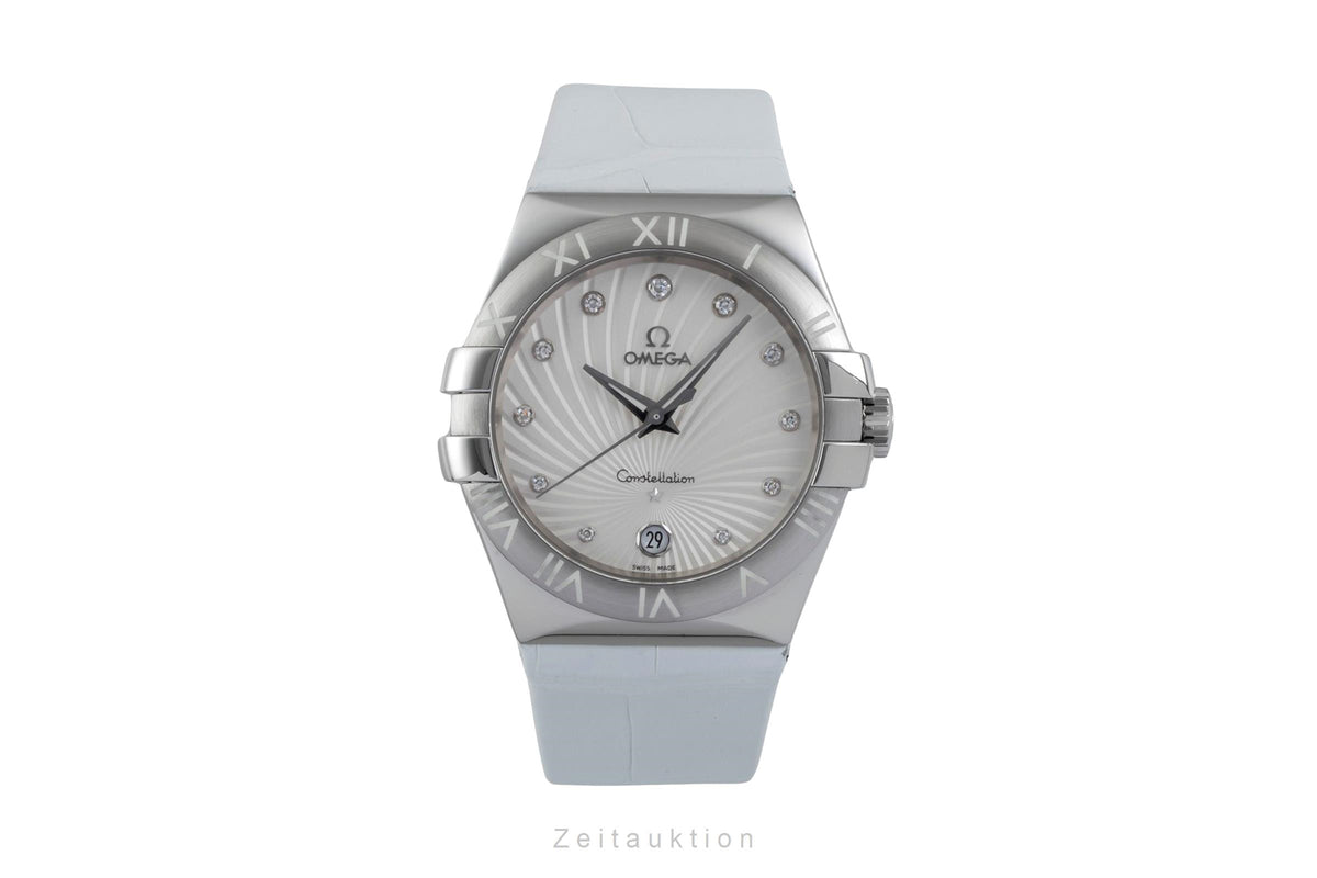 Omega Constellation steel quartz men's watch 123.13.35.60.52.001  [2604234]