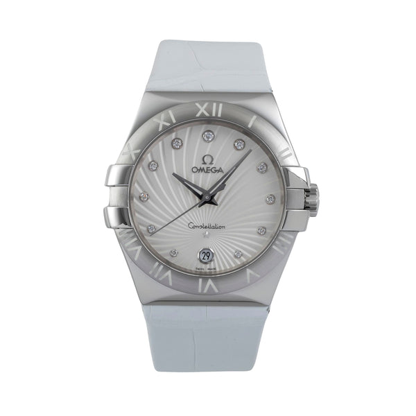 Omega Constellation steel quartz men's watch 123.13.35.60.52.001  [2604234]
