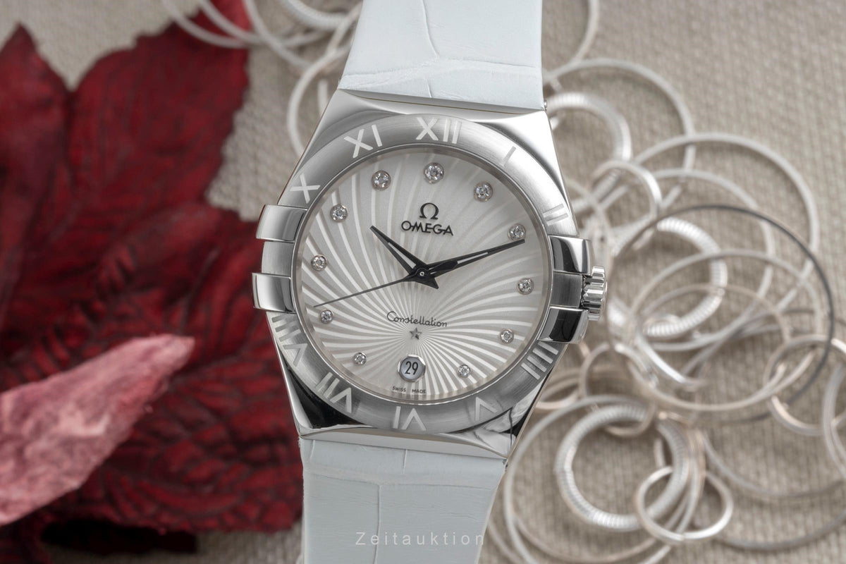 Omega Constellation steel quartz men's watch 123.13.35.60.52.001  [2604234]