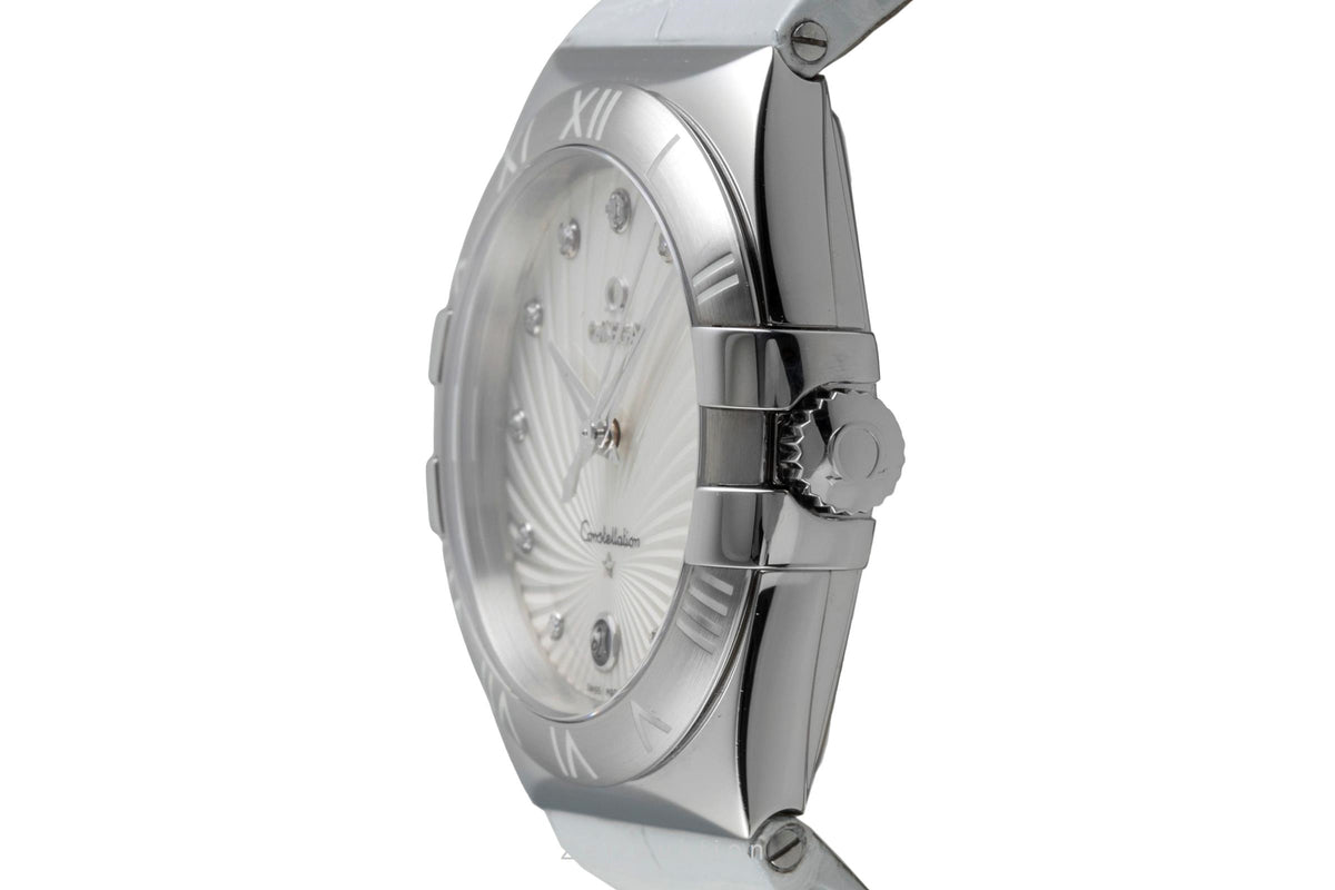 Omega Constellation steel quartz men's watch 123.13.35.60.52.001  [2604234]